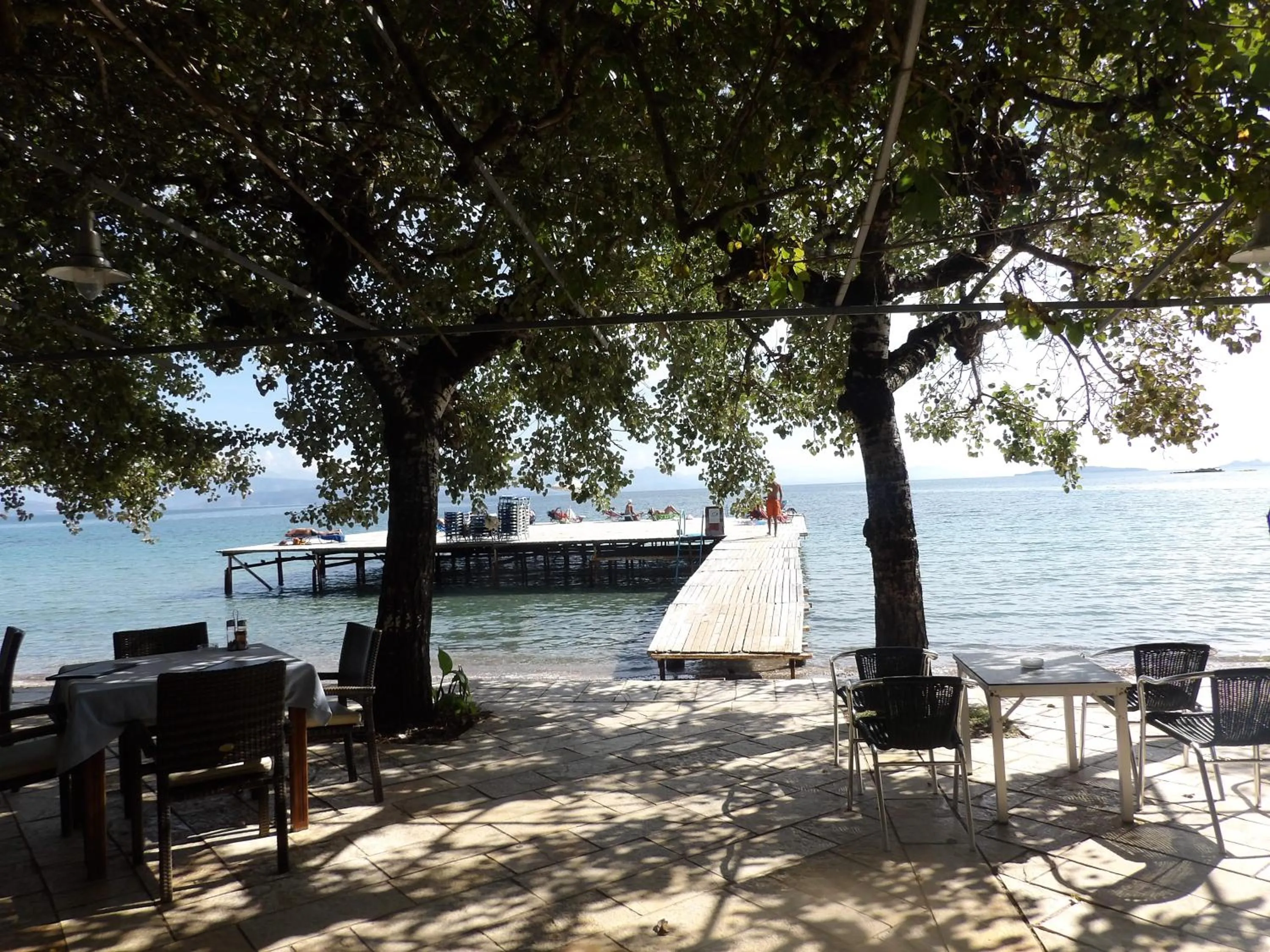 Balcony/Terrace in Dassia Beach Hotel