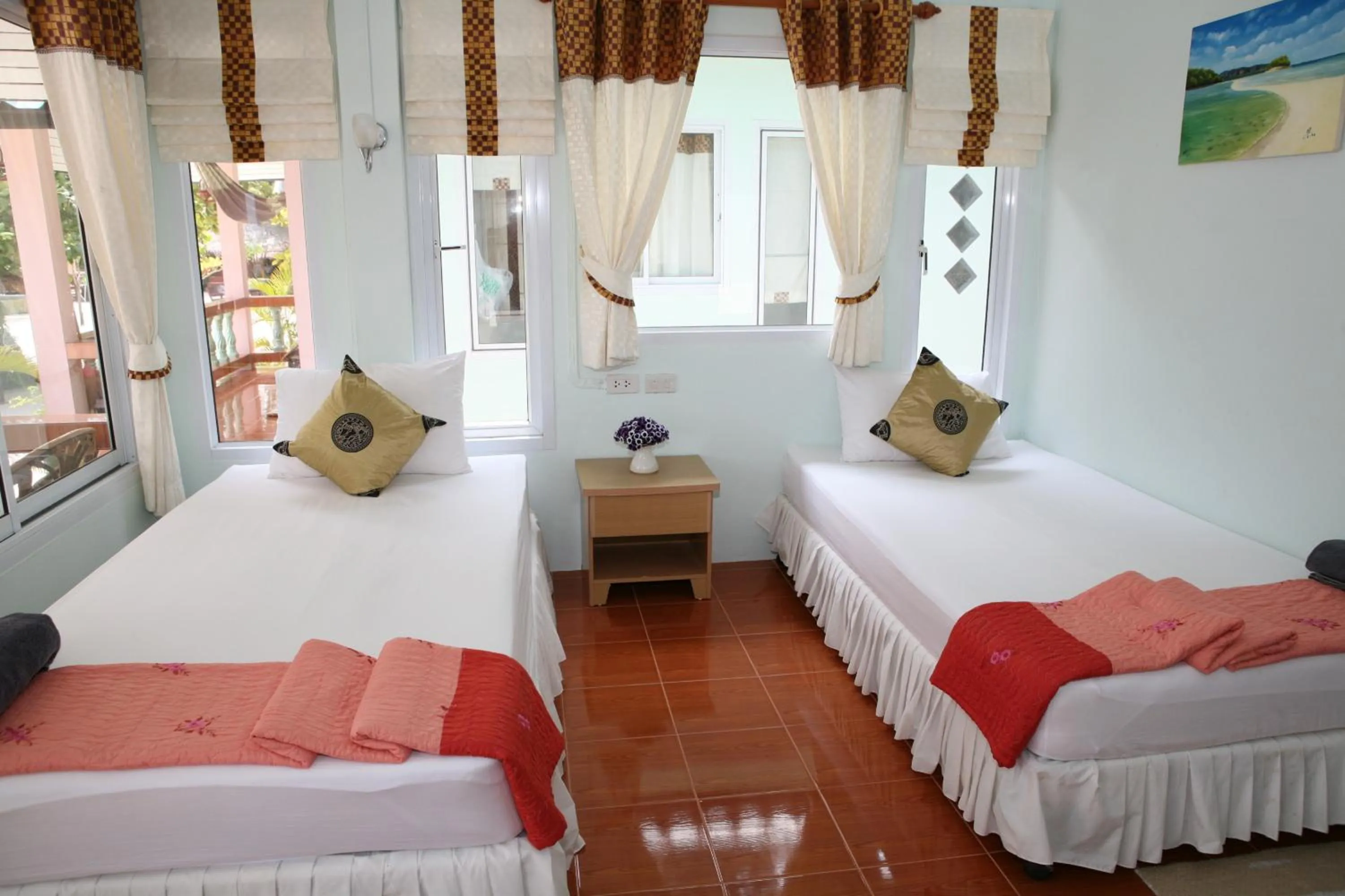 Bed in Nice Sea Resort