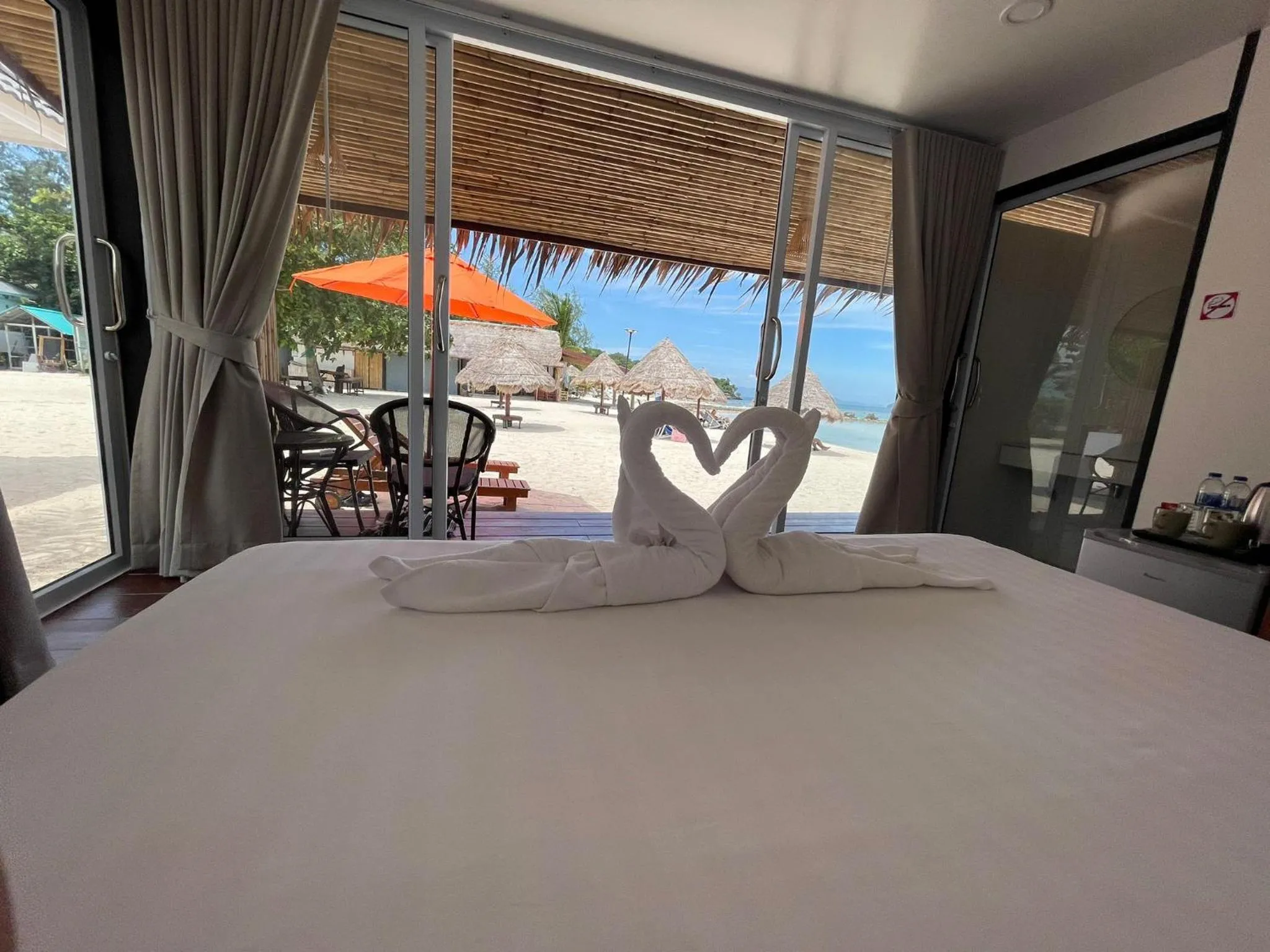 View (from property/room), Bed in Nice Sea Resort