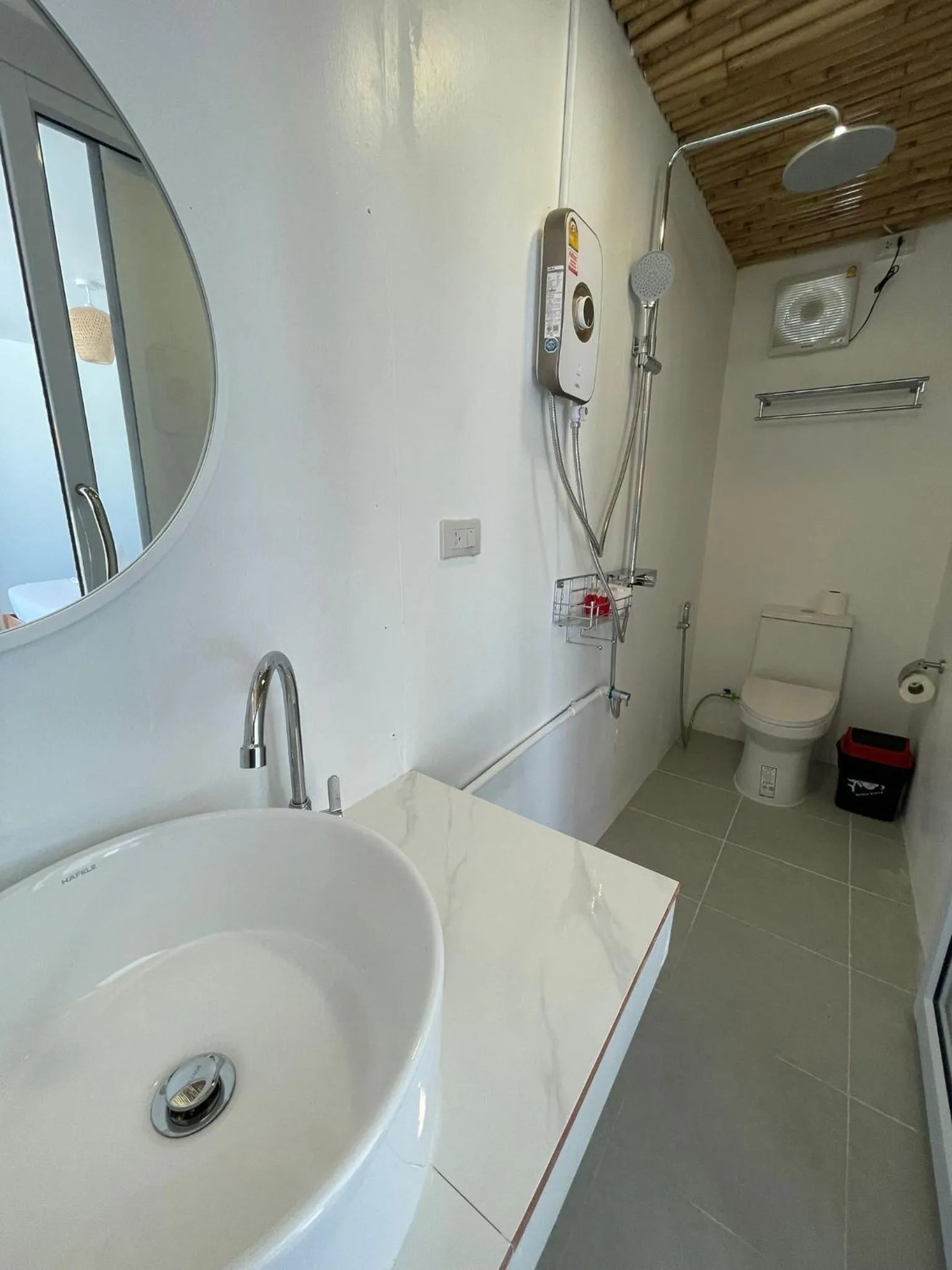 Shower in Nice Sea Resort