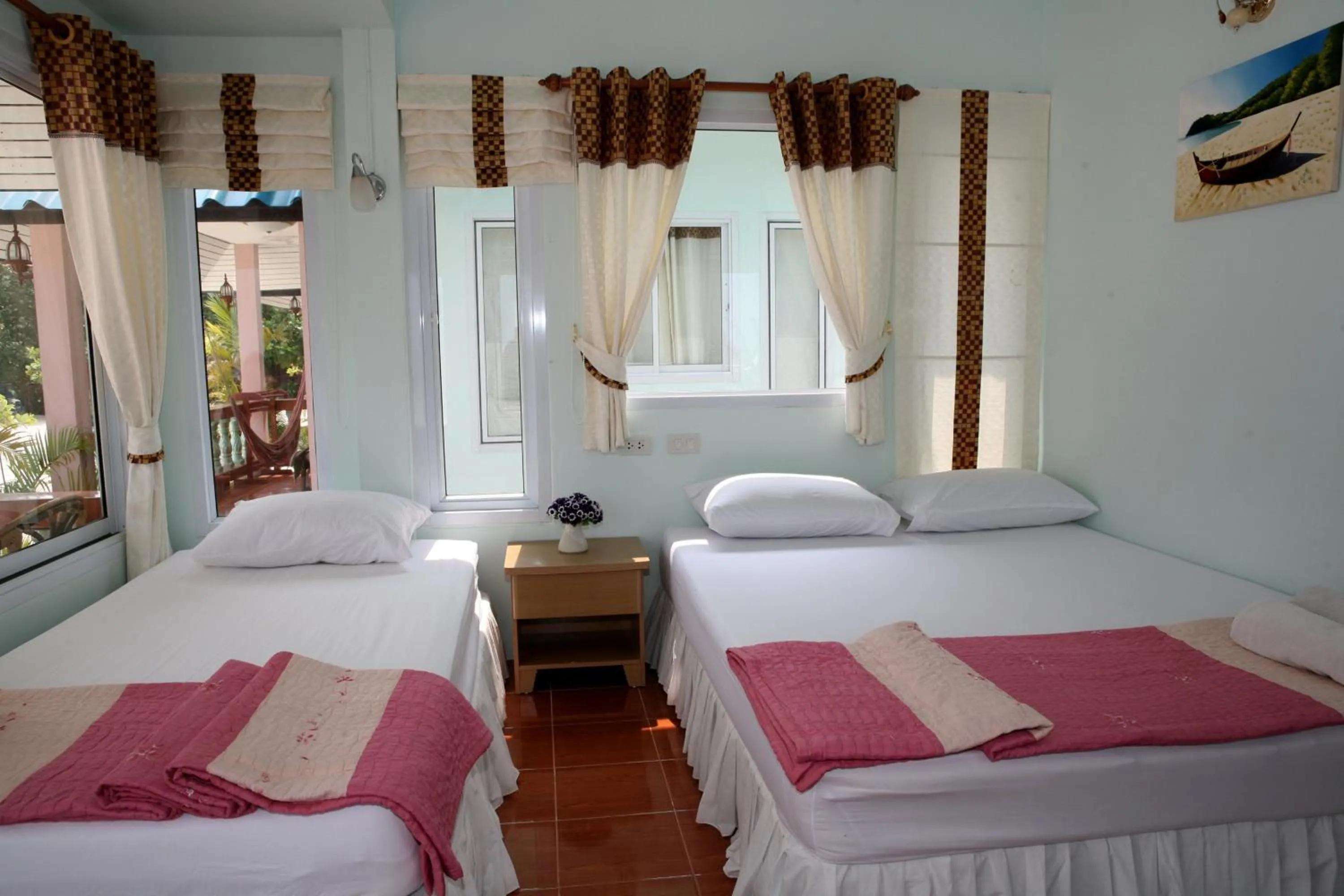 Bed in Nice Sea Resort