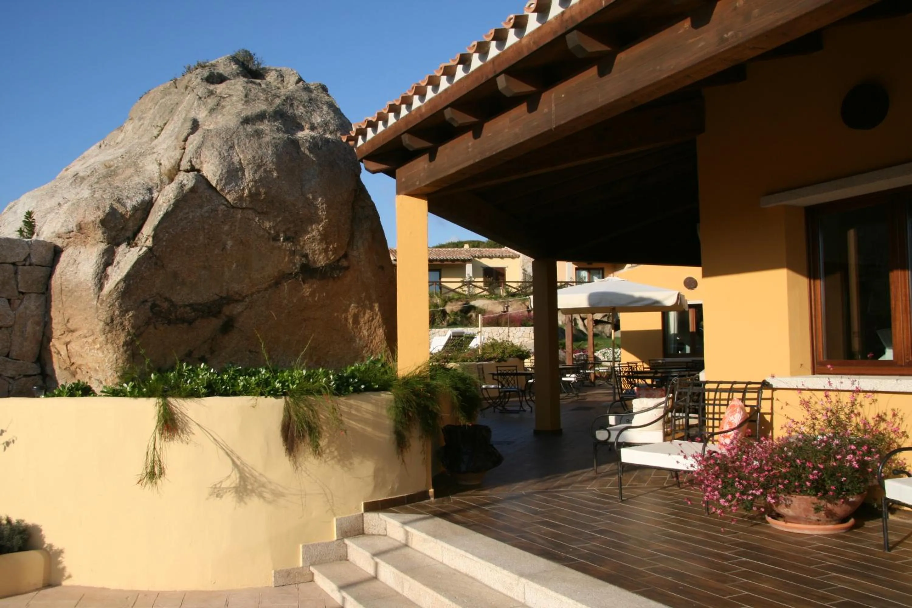 Balcony/Terrace in Punta Falcone Resort