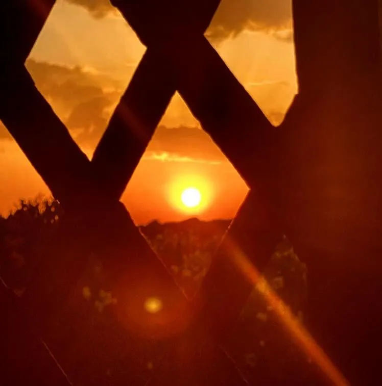 Sunset in Punta Falcone Resort