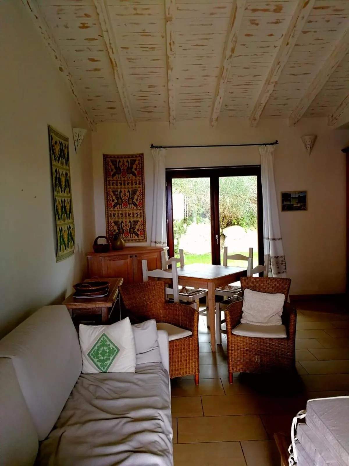 Living room in Punta Falcone Resort