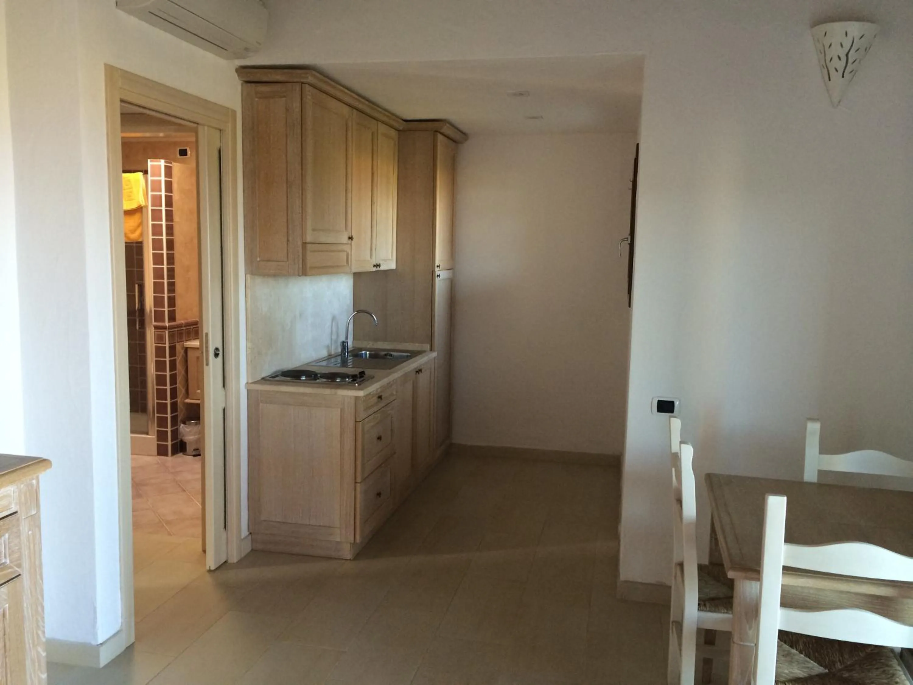 Decorative detail in Punta Falcone Resort