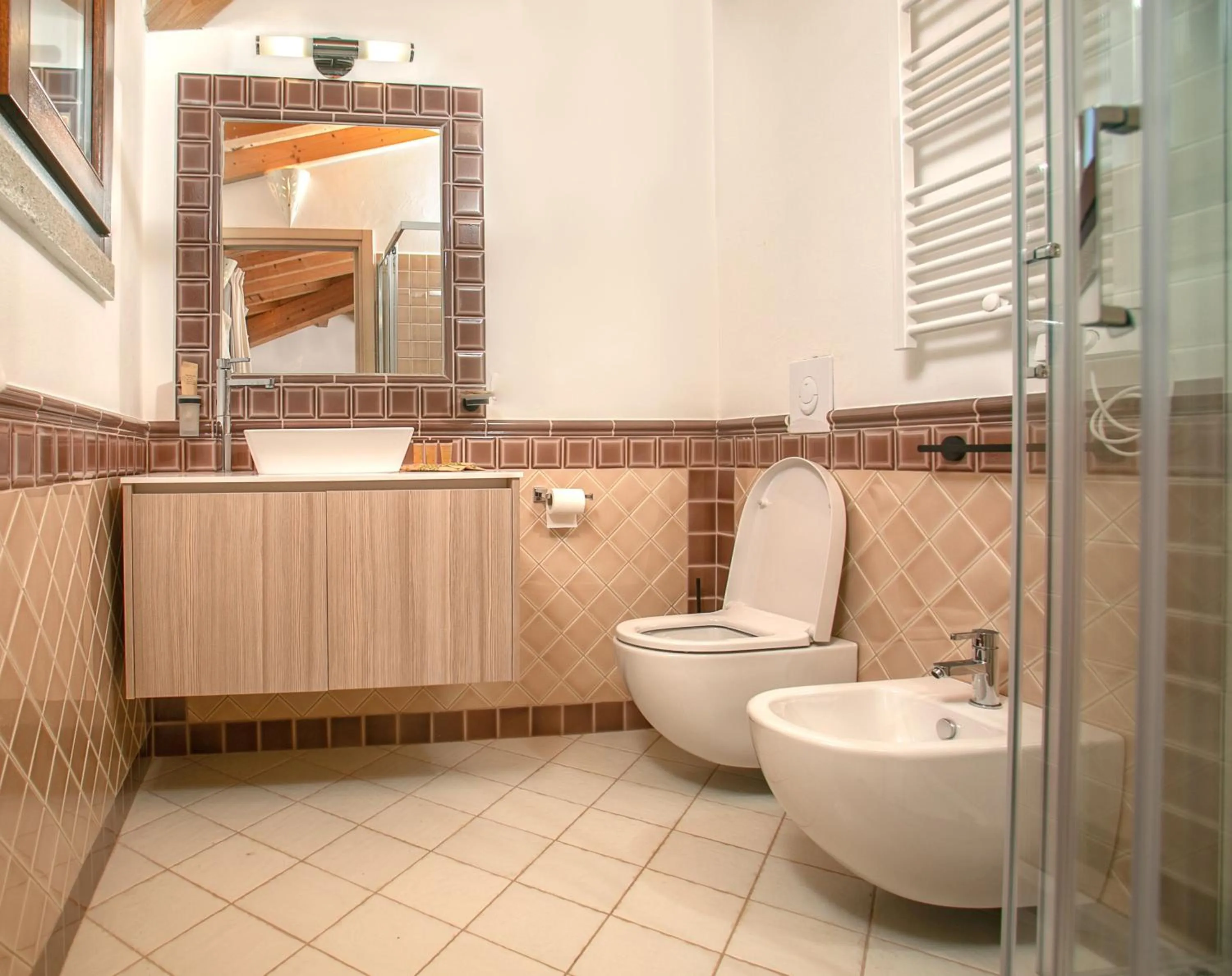 Bathroom in Punta Falcone Resort