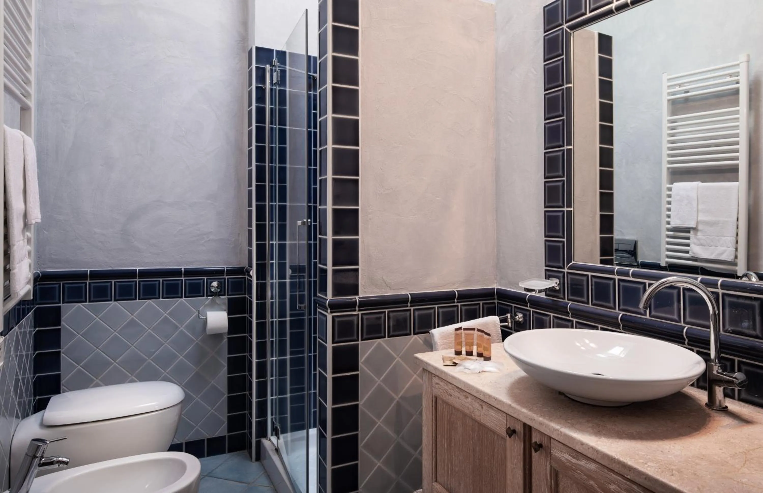 Bathroom in Punta Falcone Resort