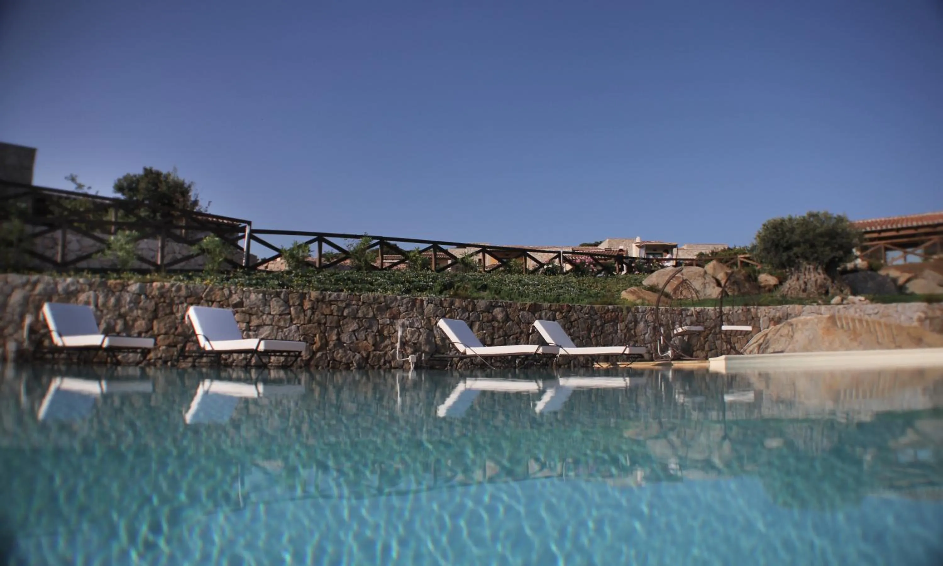 Swimming pool in Punta Falcone Resort