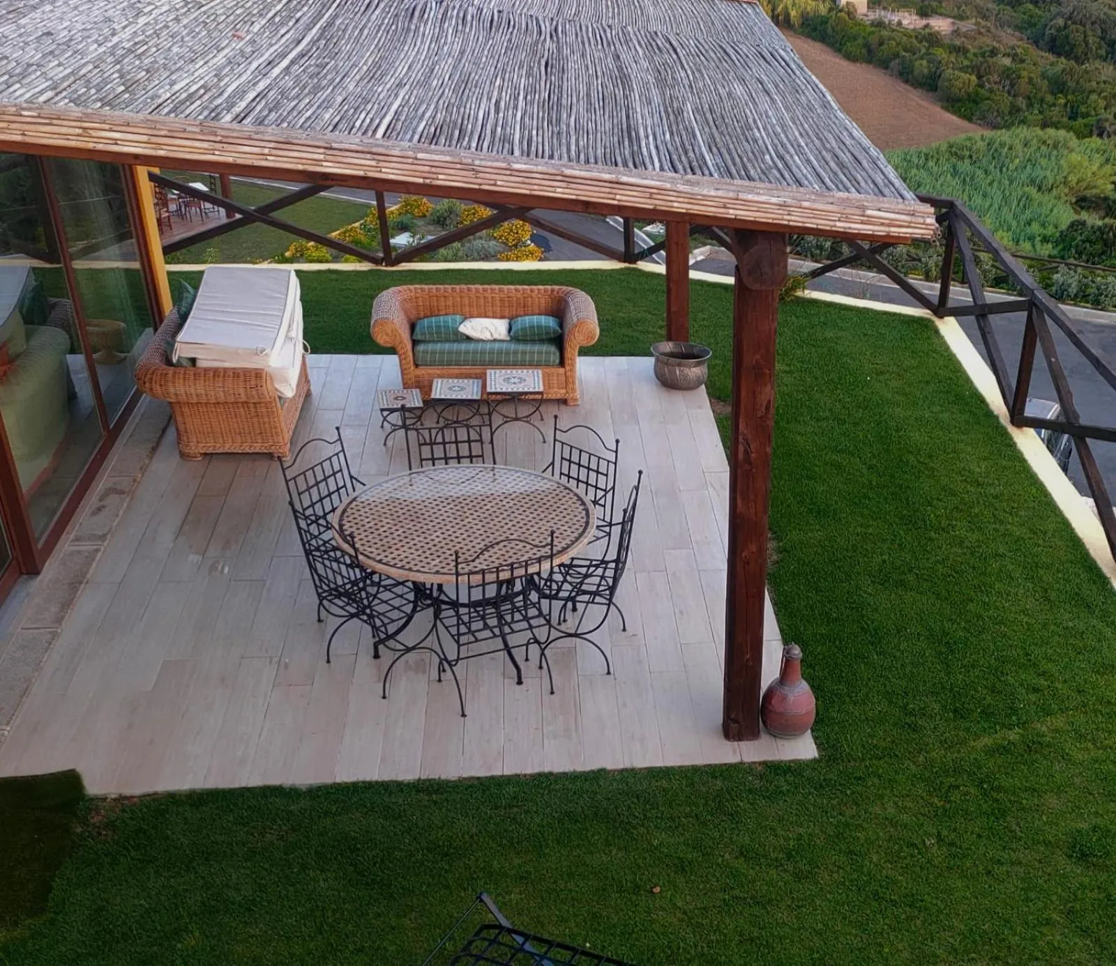 Garden in Punta Falcone Resort