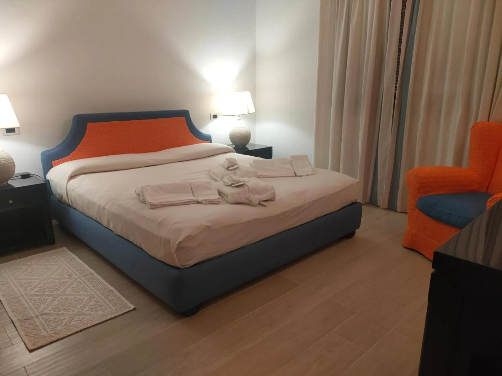 Bedroom, Bed in Punta Falcone Resort