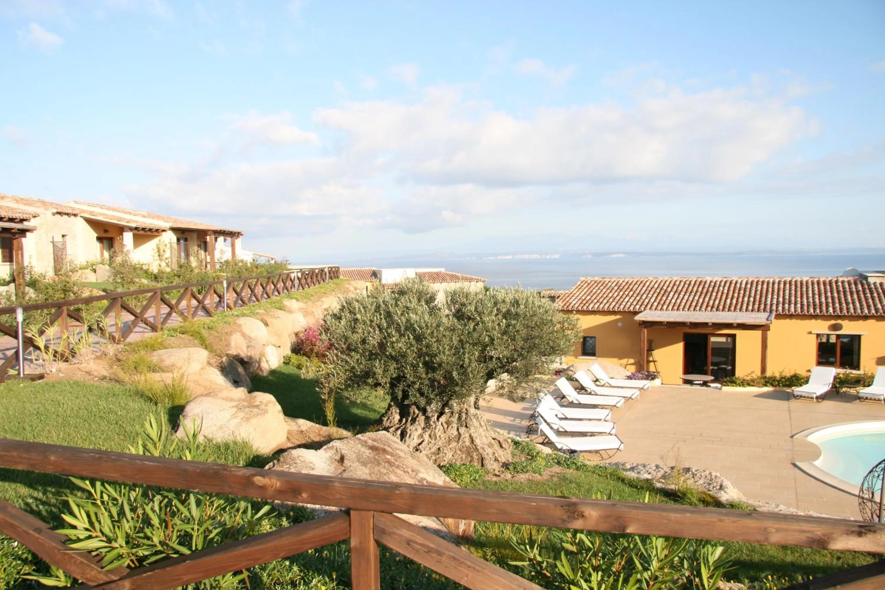 Garden view in Punta Falcone Resort
