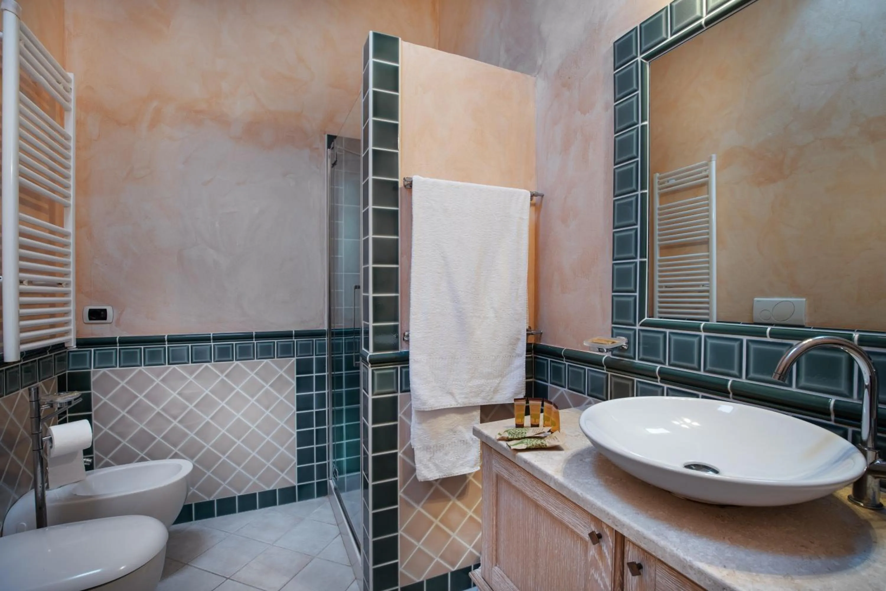 Bathroom in Punta Falcone Resort