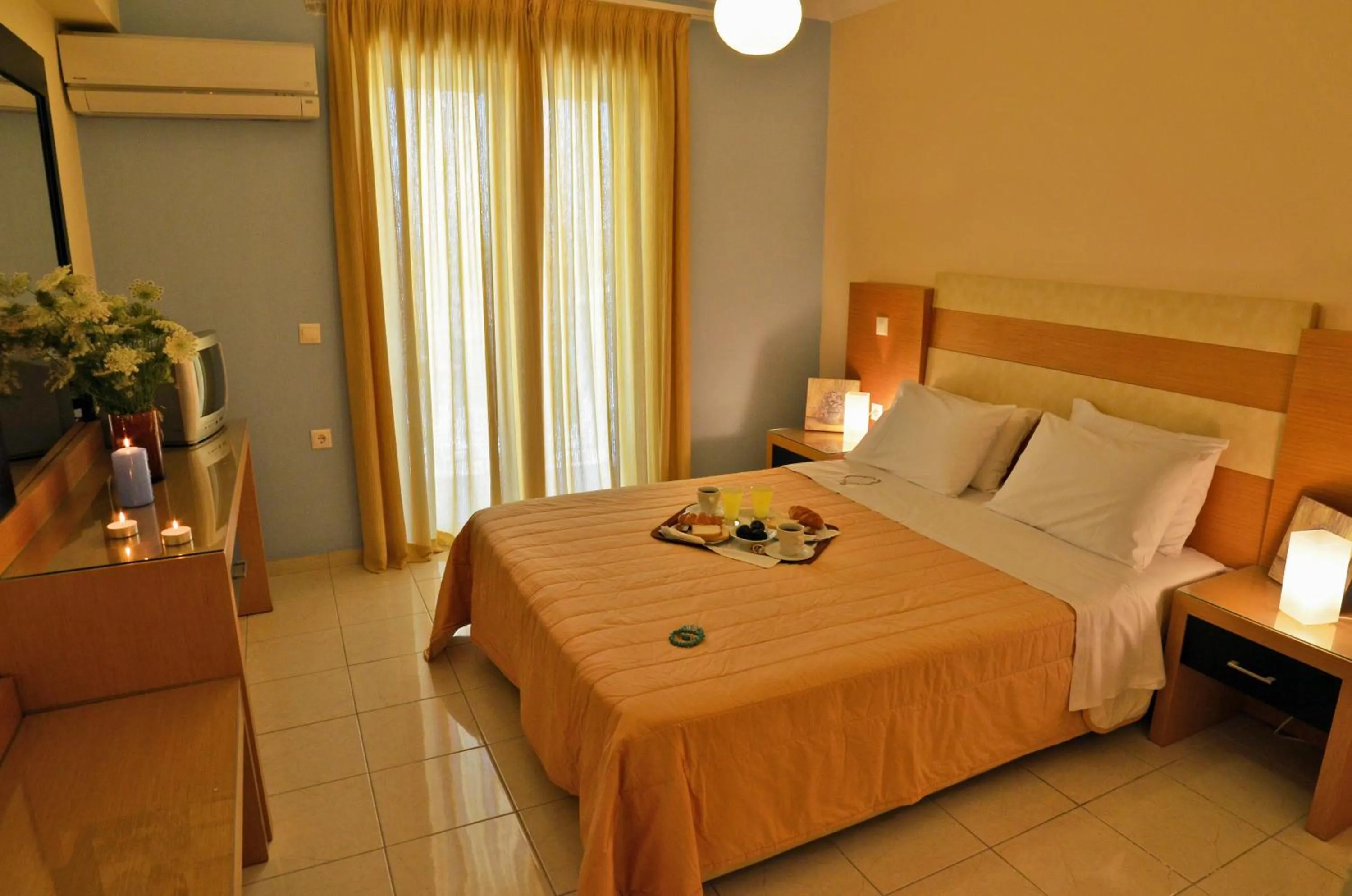 Photo of the whole room, Bed in Elea Hotel Apartments and Villas
