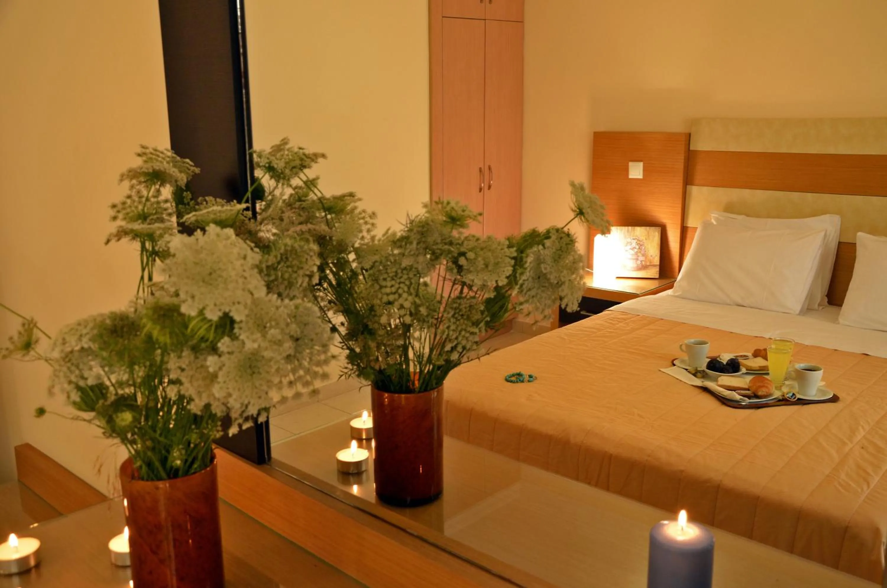 Bed in Elea Hotel Apartments and Villas