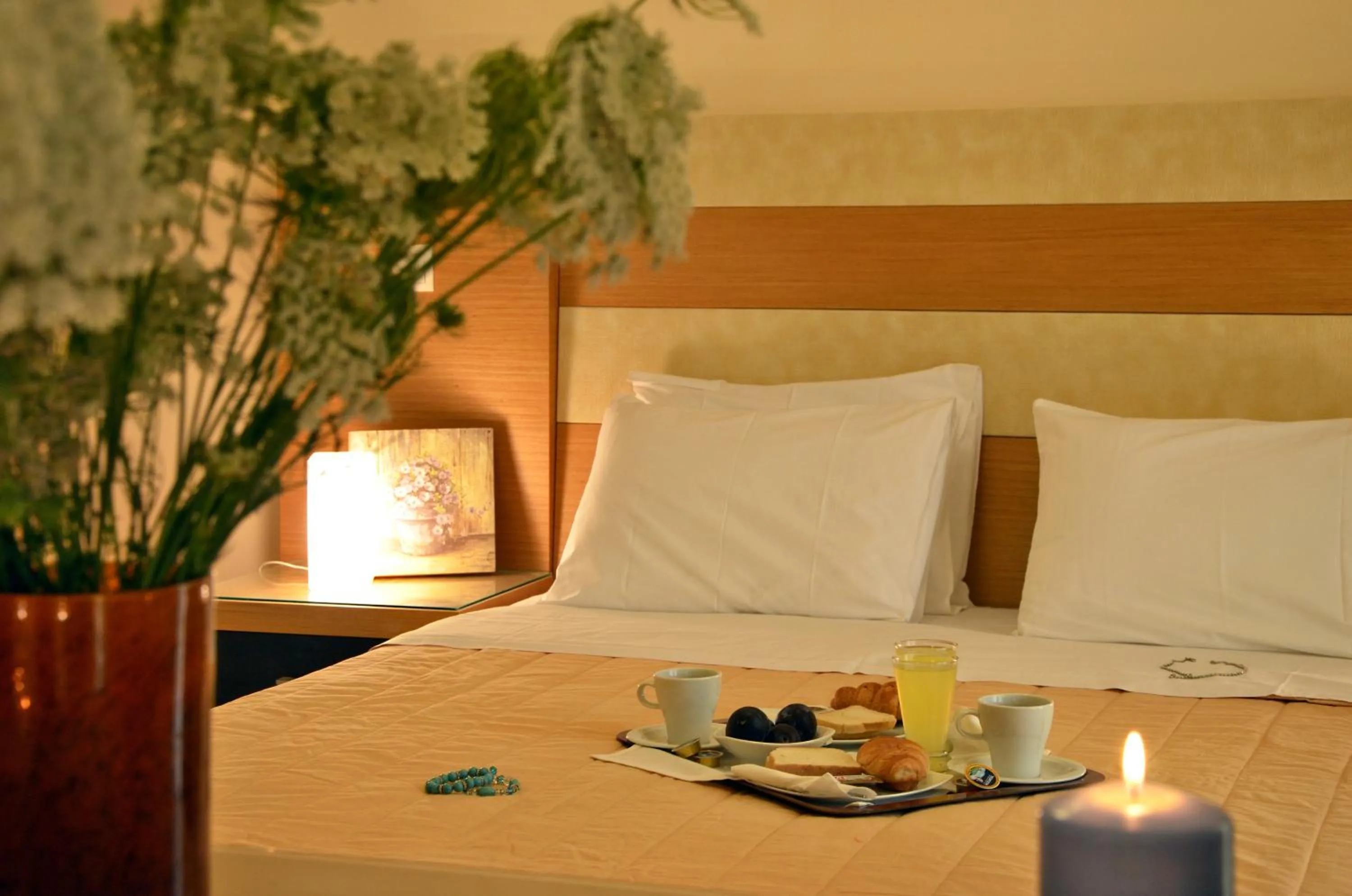 Bed in Elea Hotel Apartments and Villas