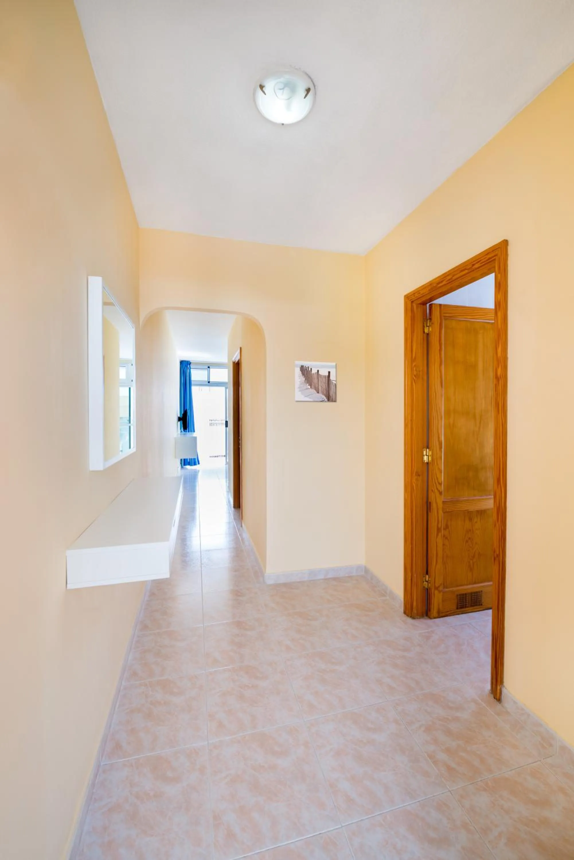 Area and facilities, Bed in Apartamentos Strelitzias