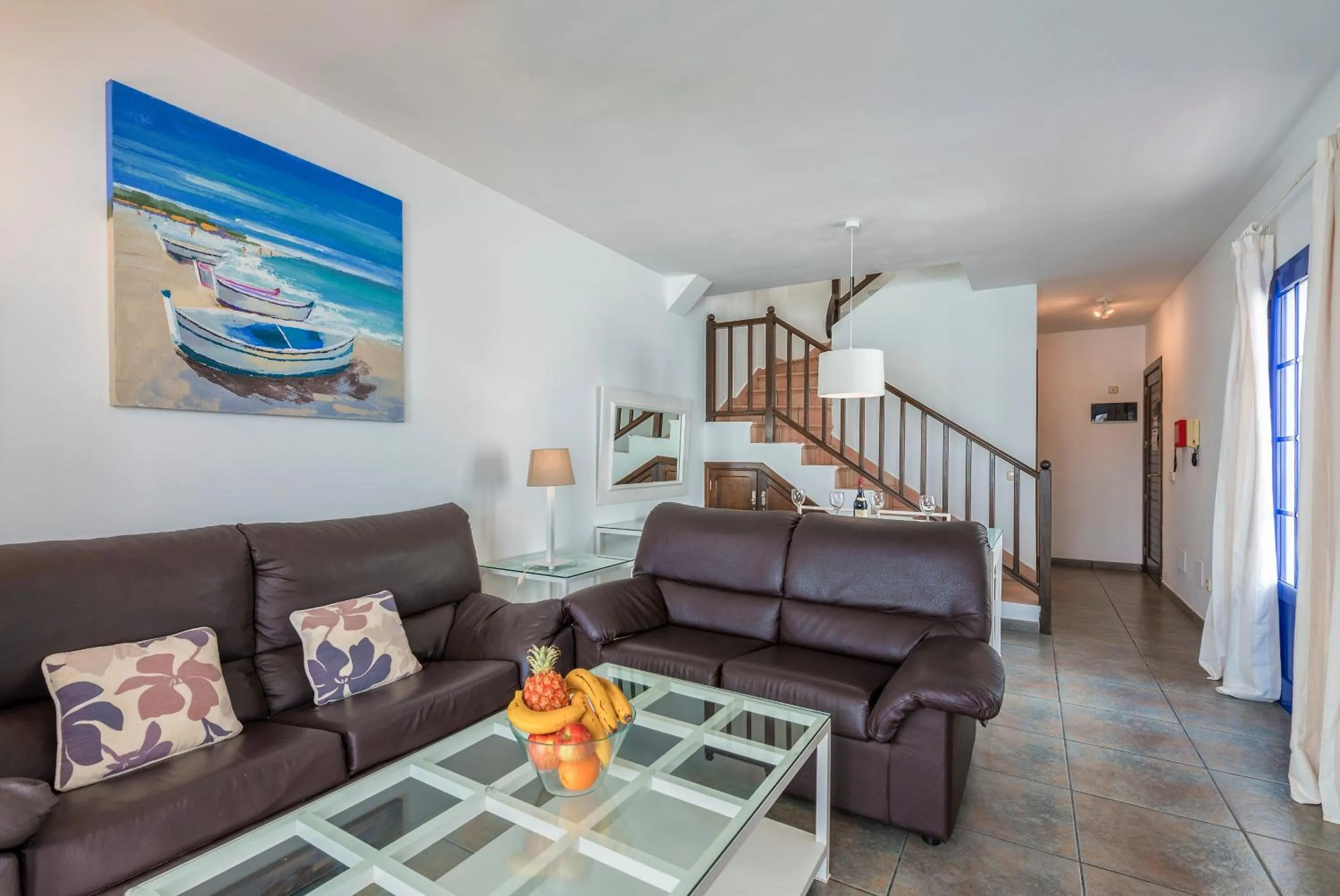 Living room in Villas Puerto Rubicon