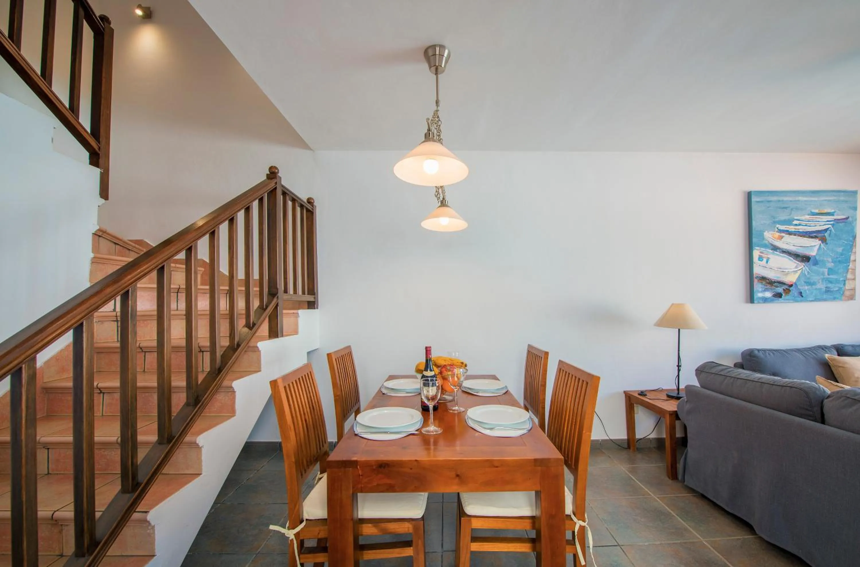 Dining area in Villas Puerto Rubicon
