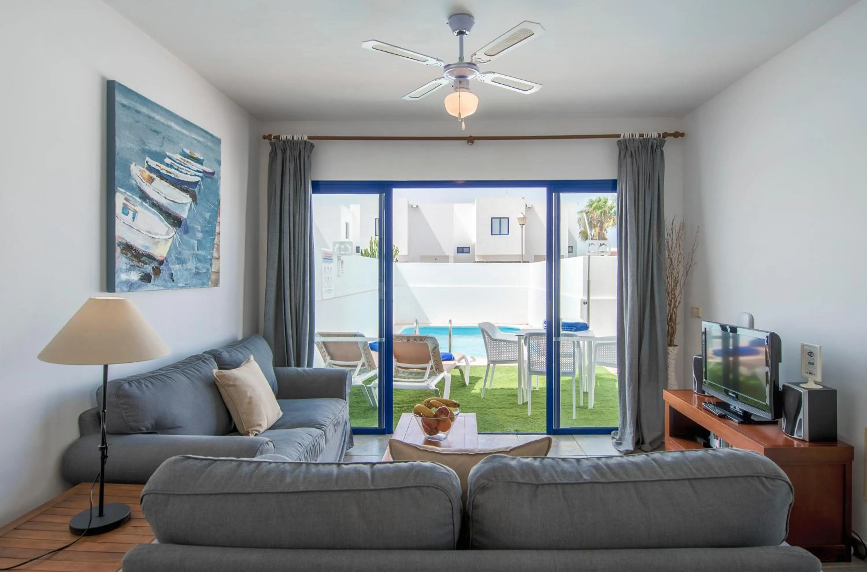 Living room in Villas Puerto Rubicon