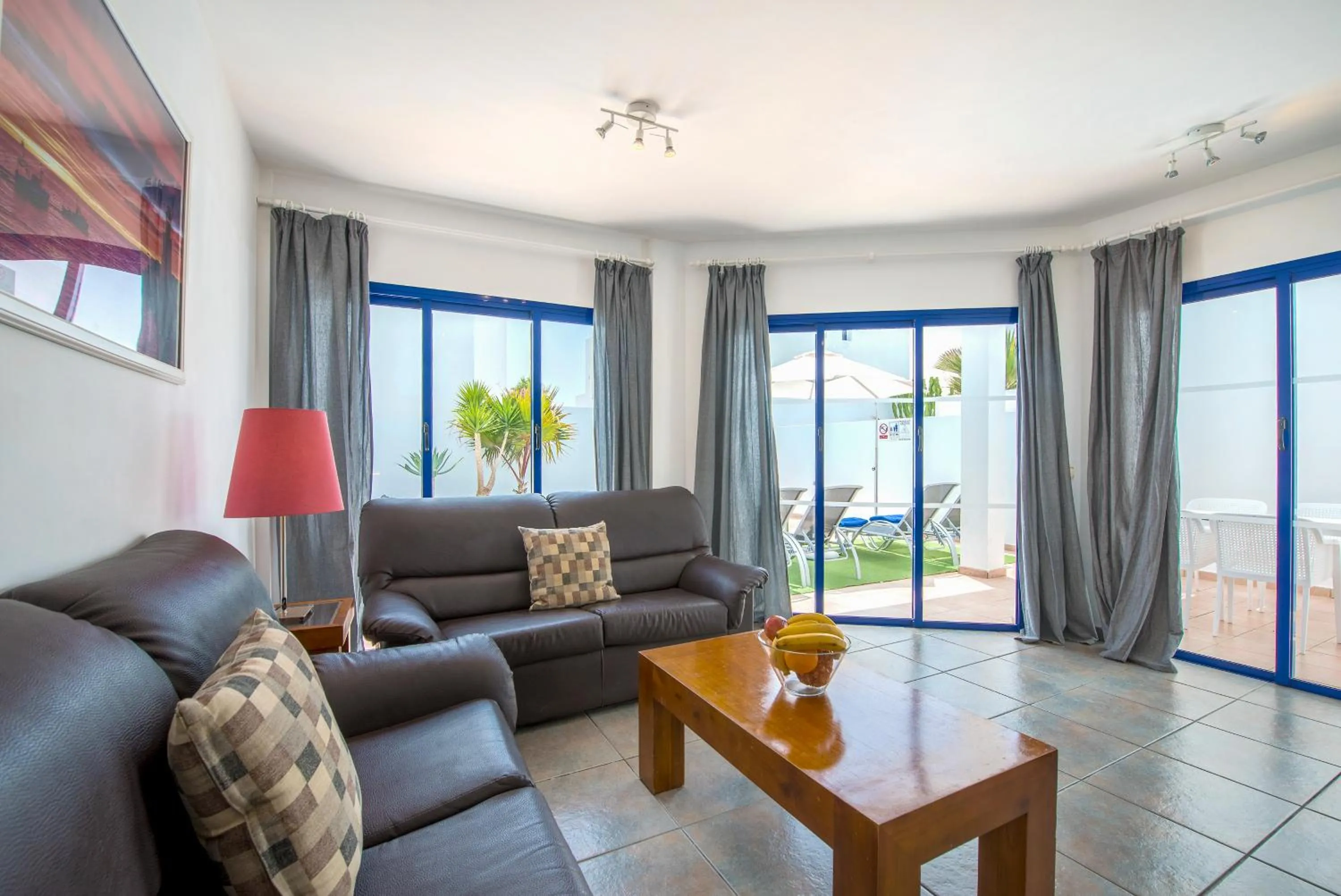 Living room in Villas Puerto Rubicon