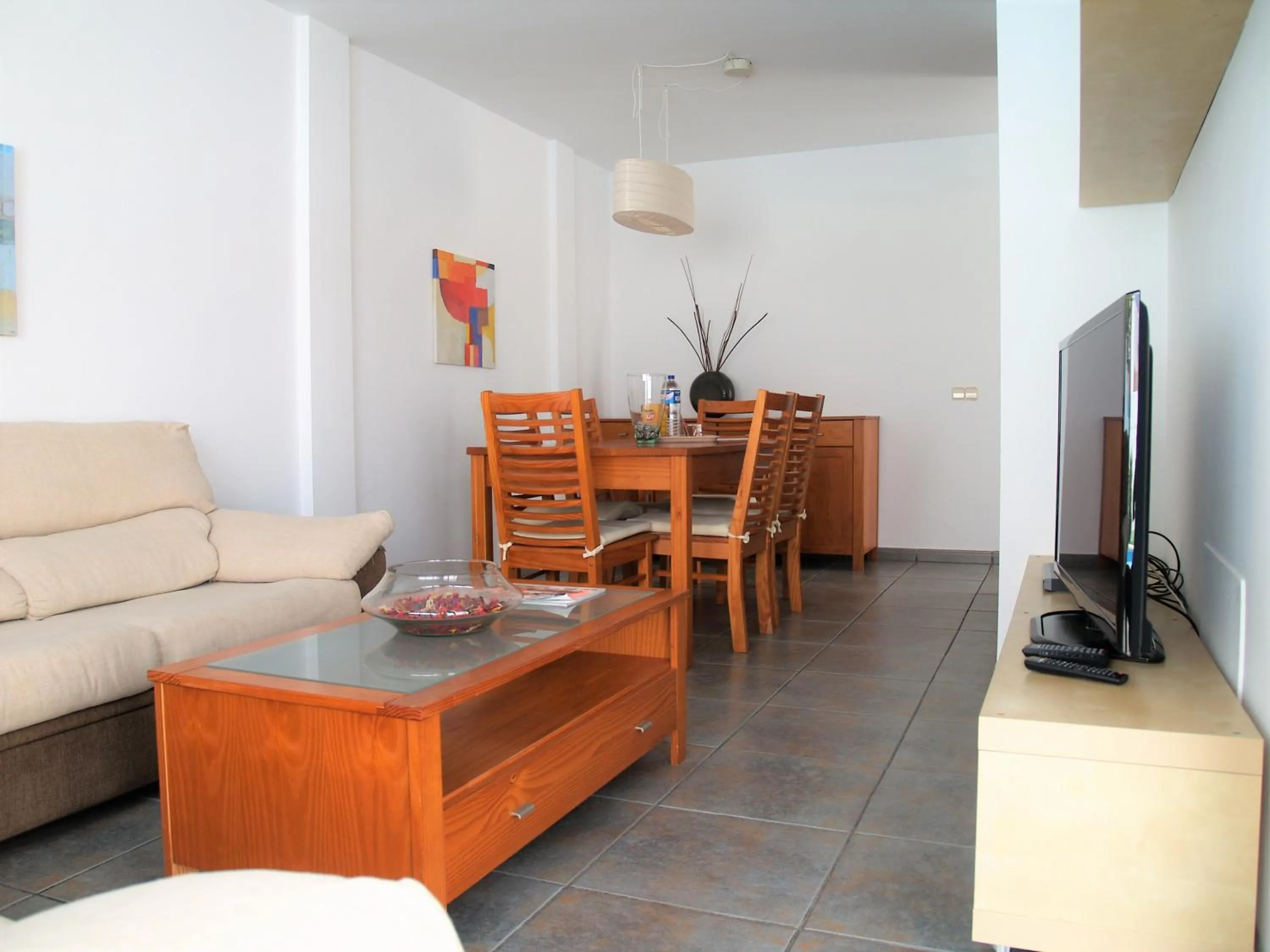 Living room in Villas Puerto Rubicon