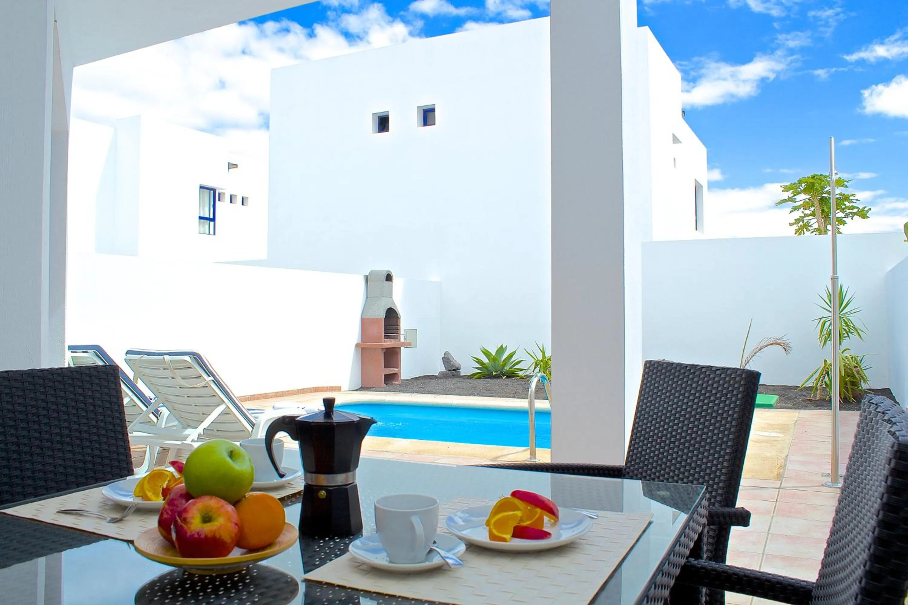 Patio in Villas Puerto Rubicon