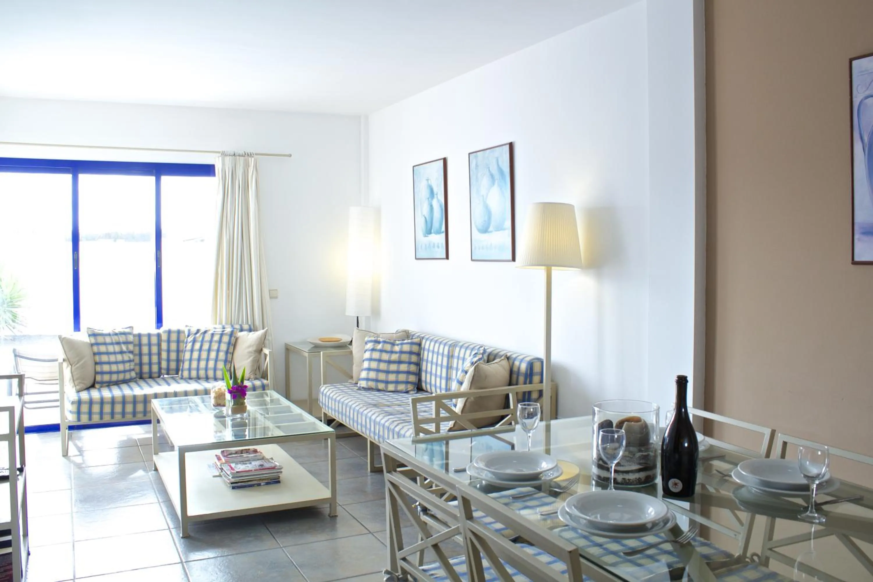 Living room in Villas Puerto Rubicon