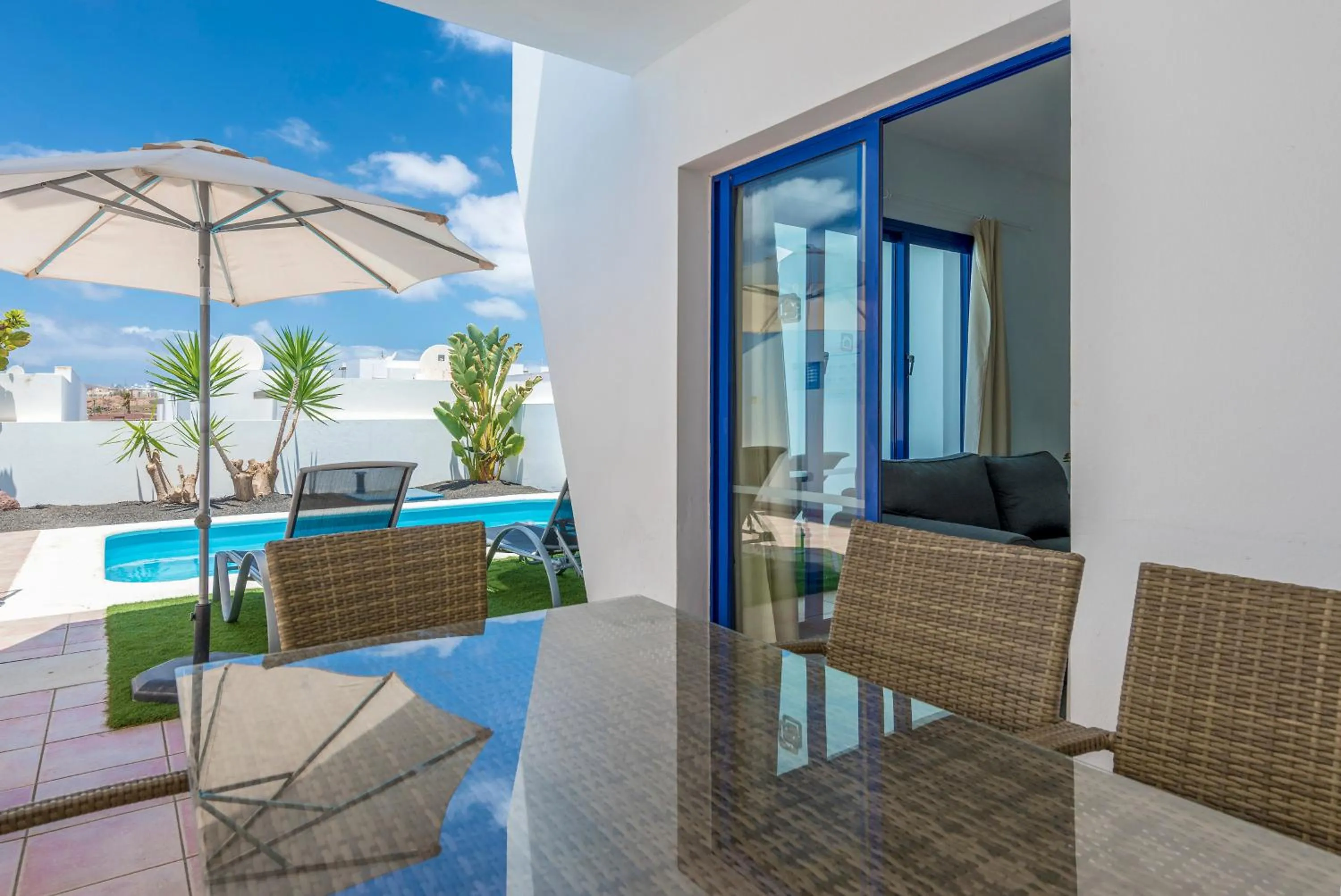Patio in Villas Puerto Rubicon