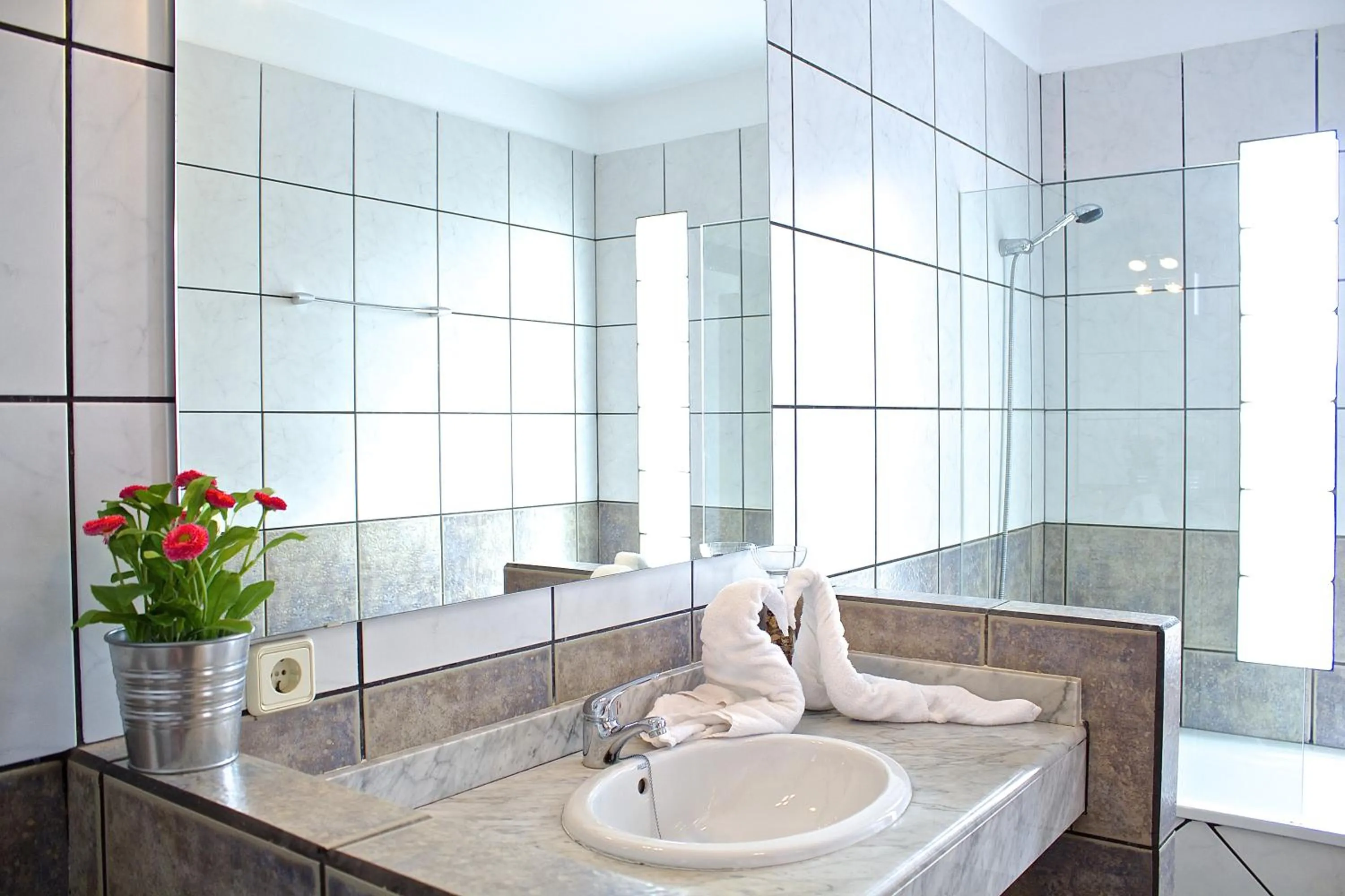 Bathroom in Villas Puerto Rubicon