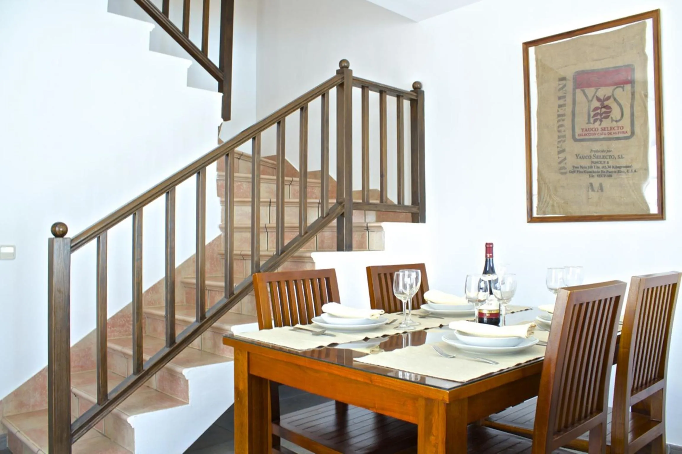 Dining area in Villas Puerto Rubicon