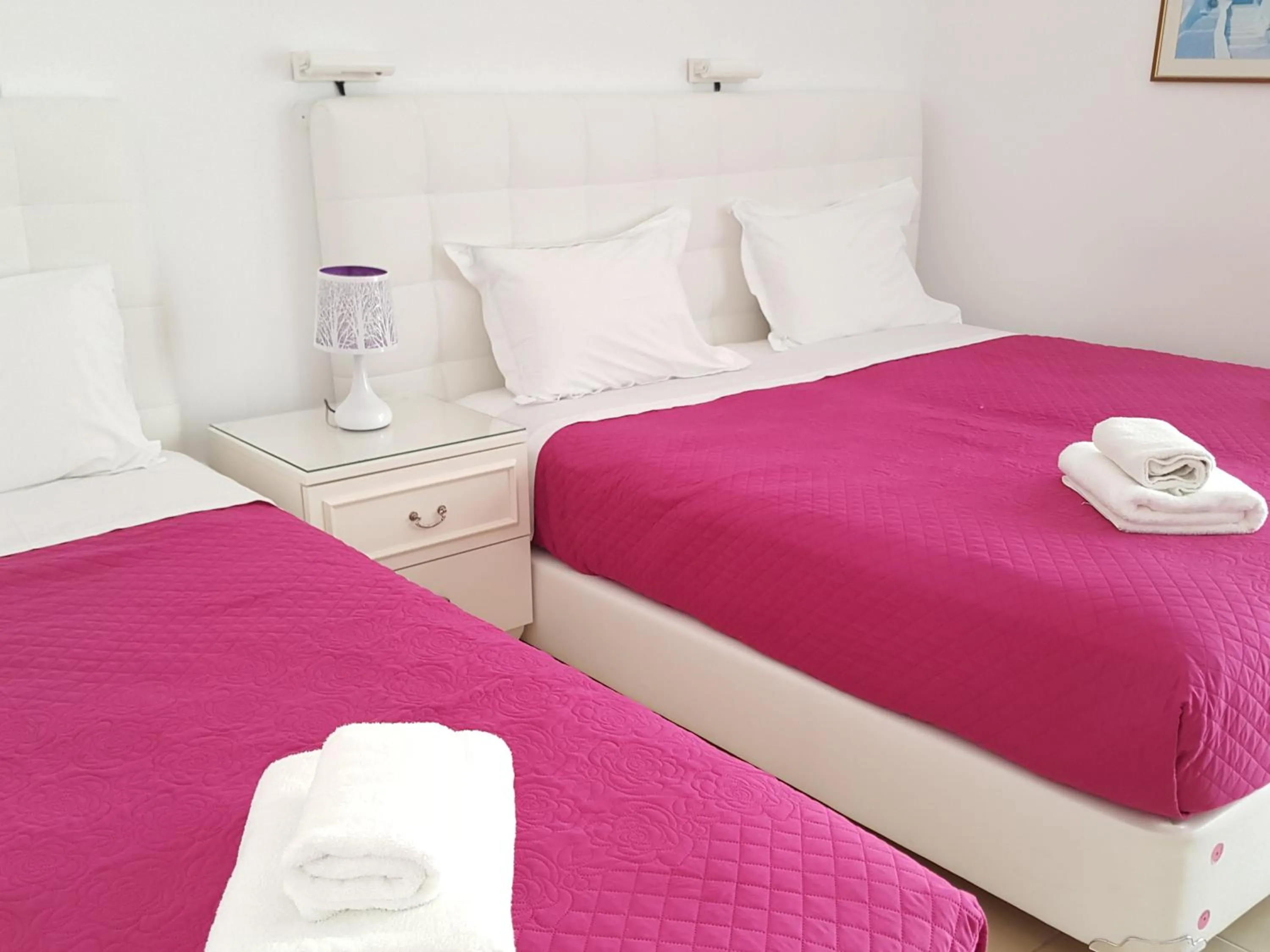 Bedroom, Bed in Pension Ptolemeos