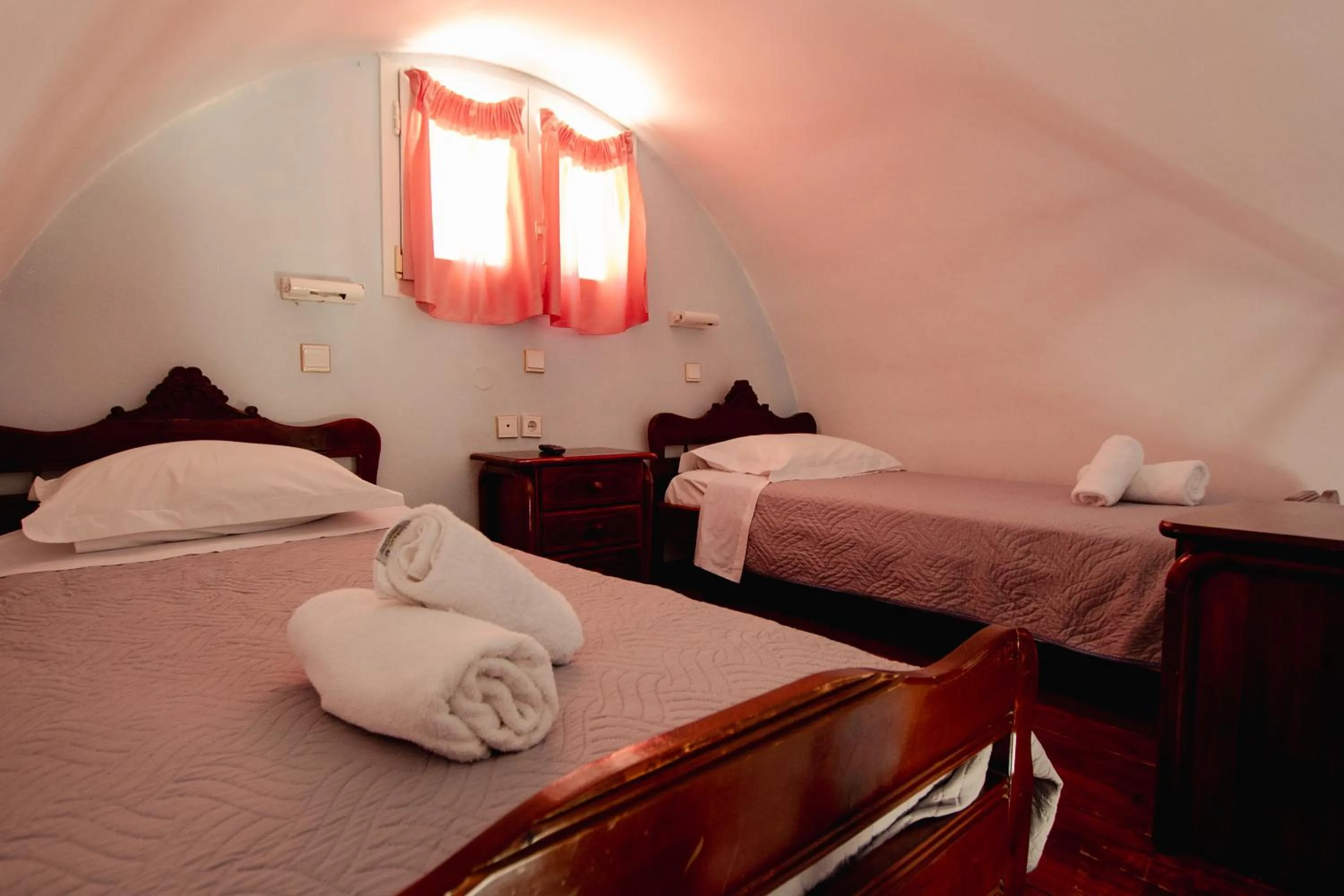 Bed in Pension Ptolemeos