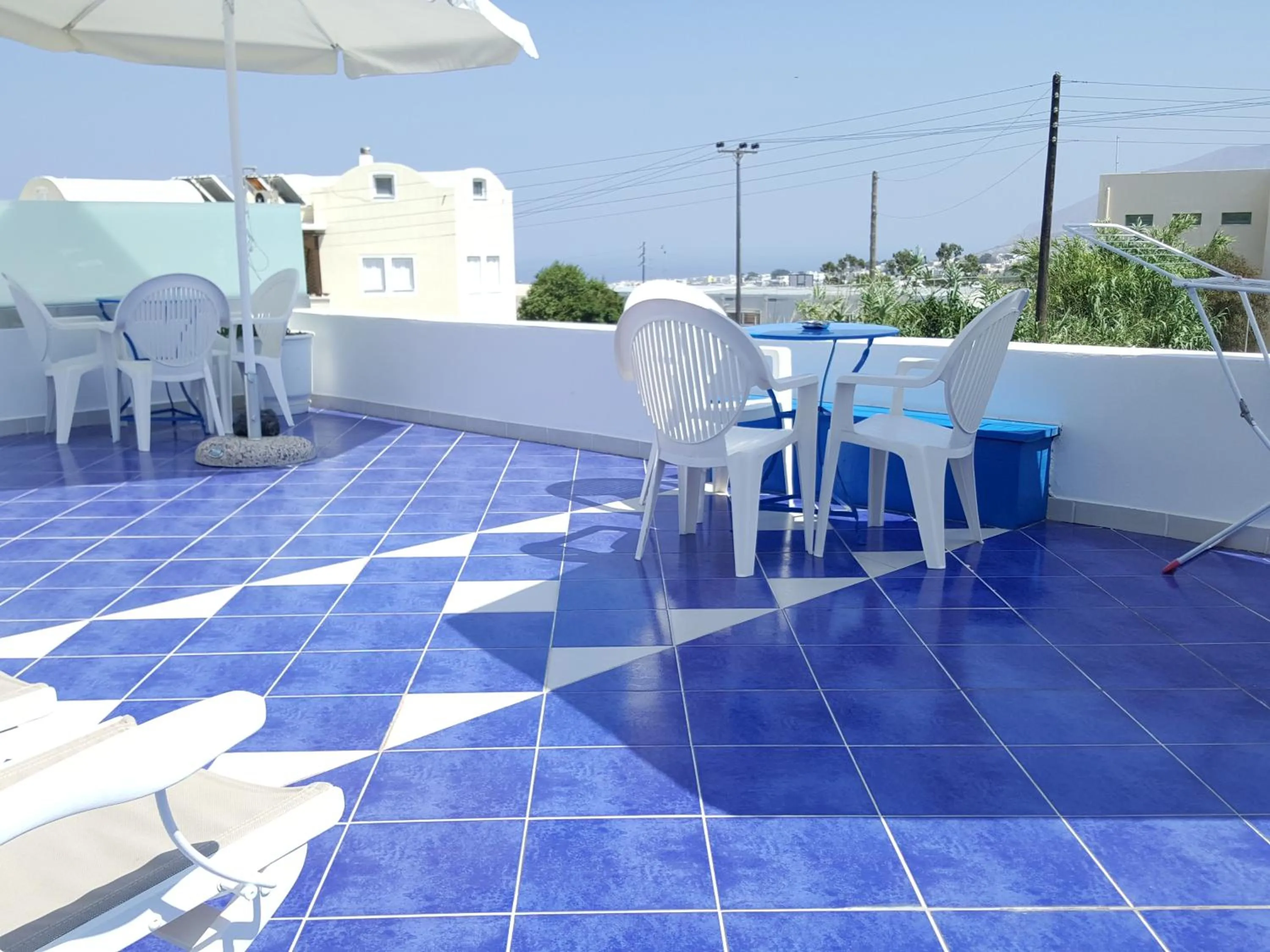 Balcony/Terrace in Pension Ptolemeos