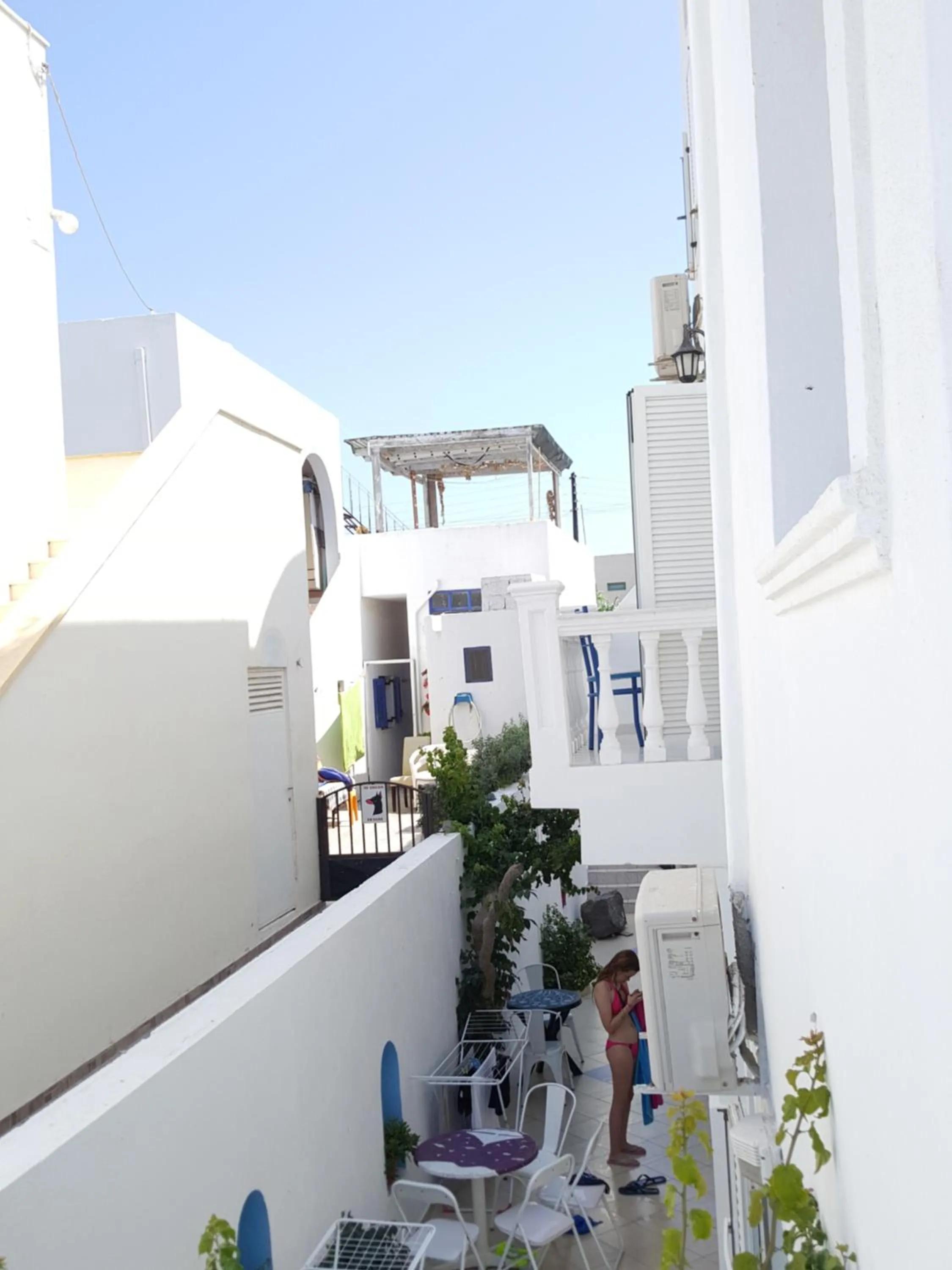 Balcony/Terrace in Pension Ptolemeos