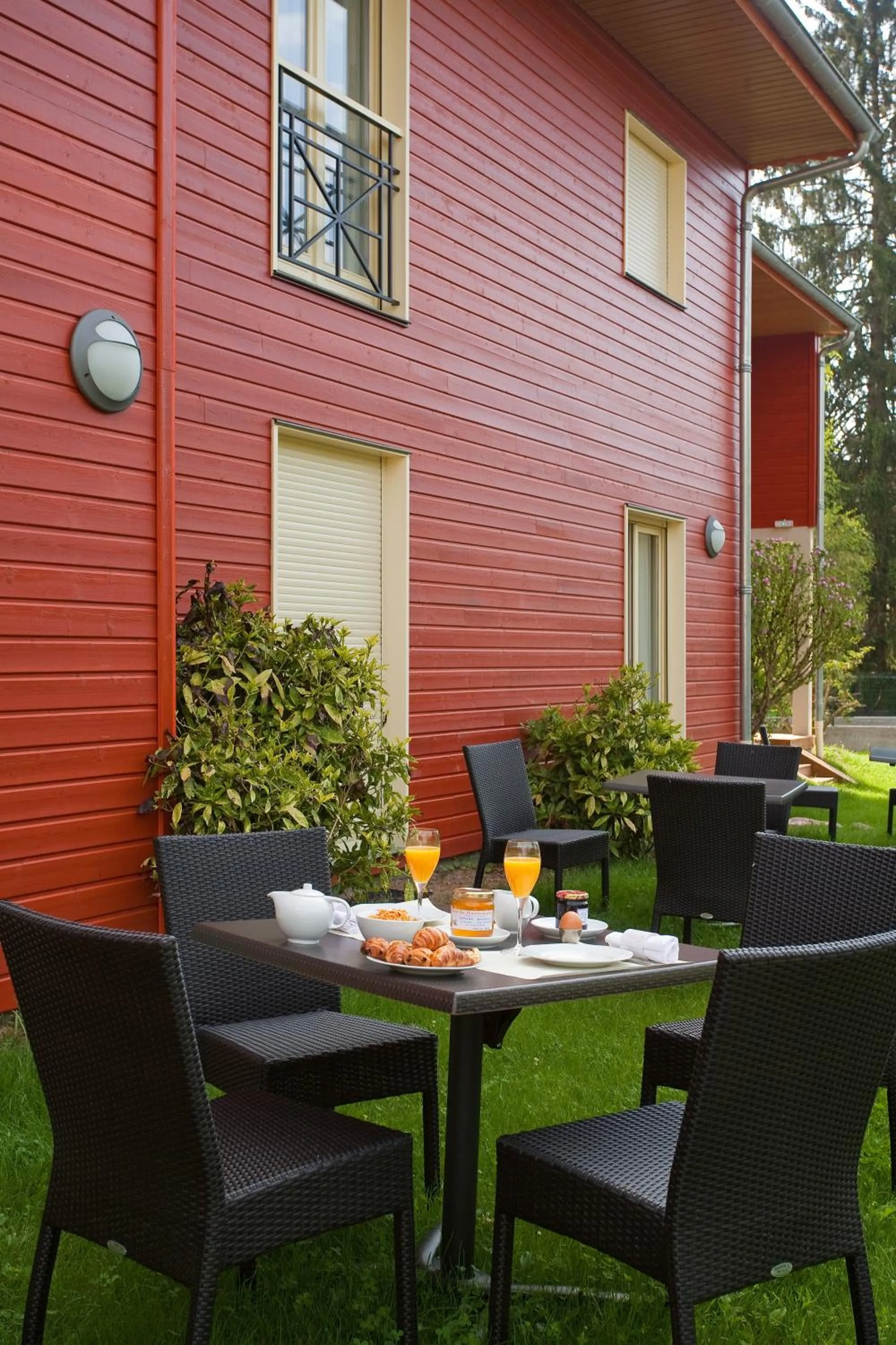 Balcony/Terrace in Auberge Du Moulin Marin