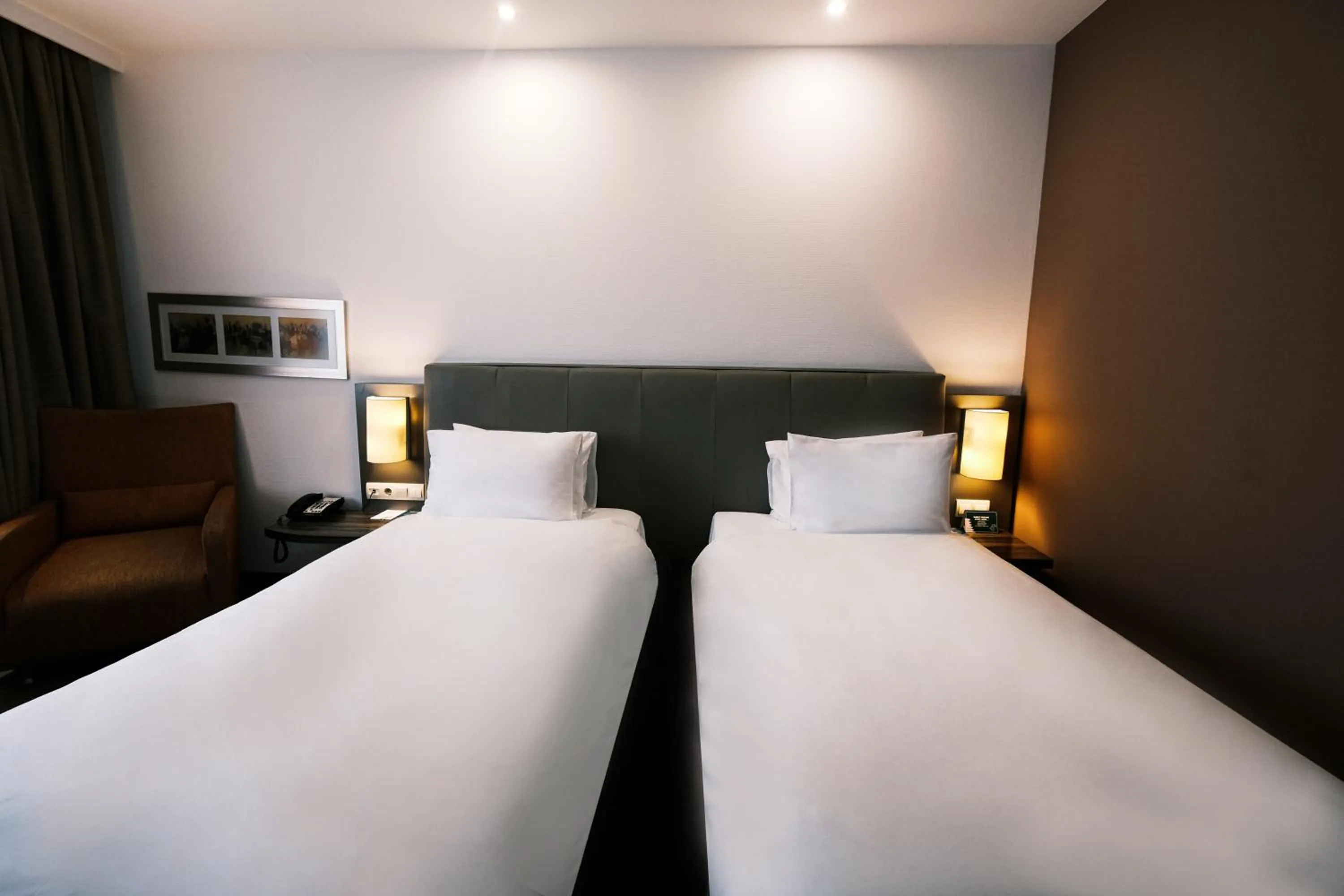 Photo of the whole room, Bed in Holiday Inn Almaty by IHG