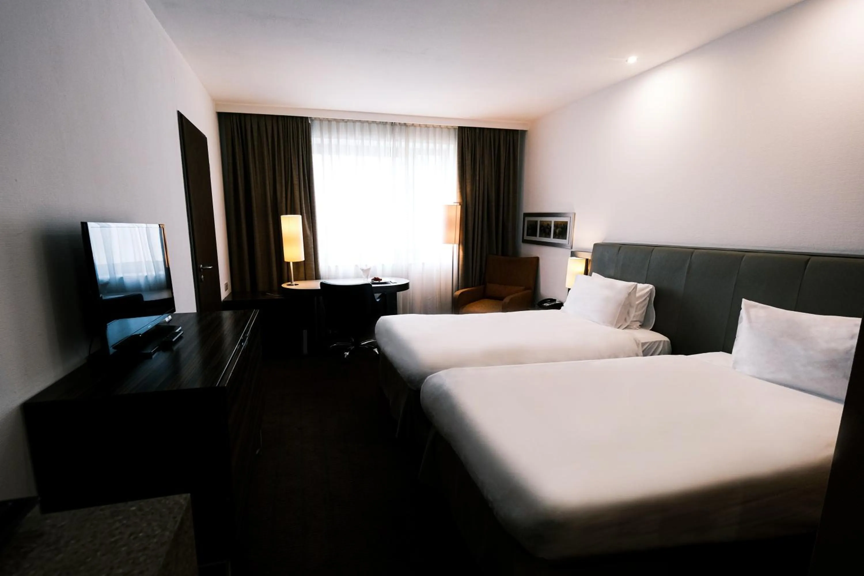 Photo of the whole room, Bed in Holiday Inn Almaty by IHG