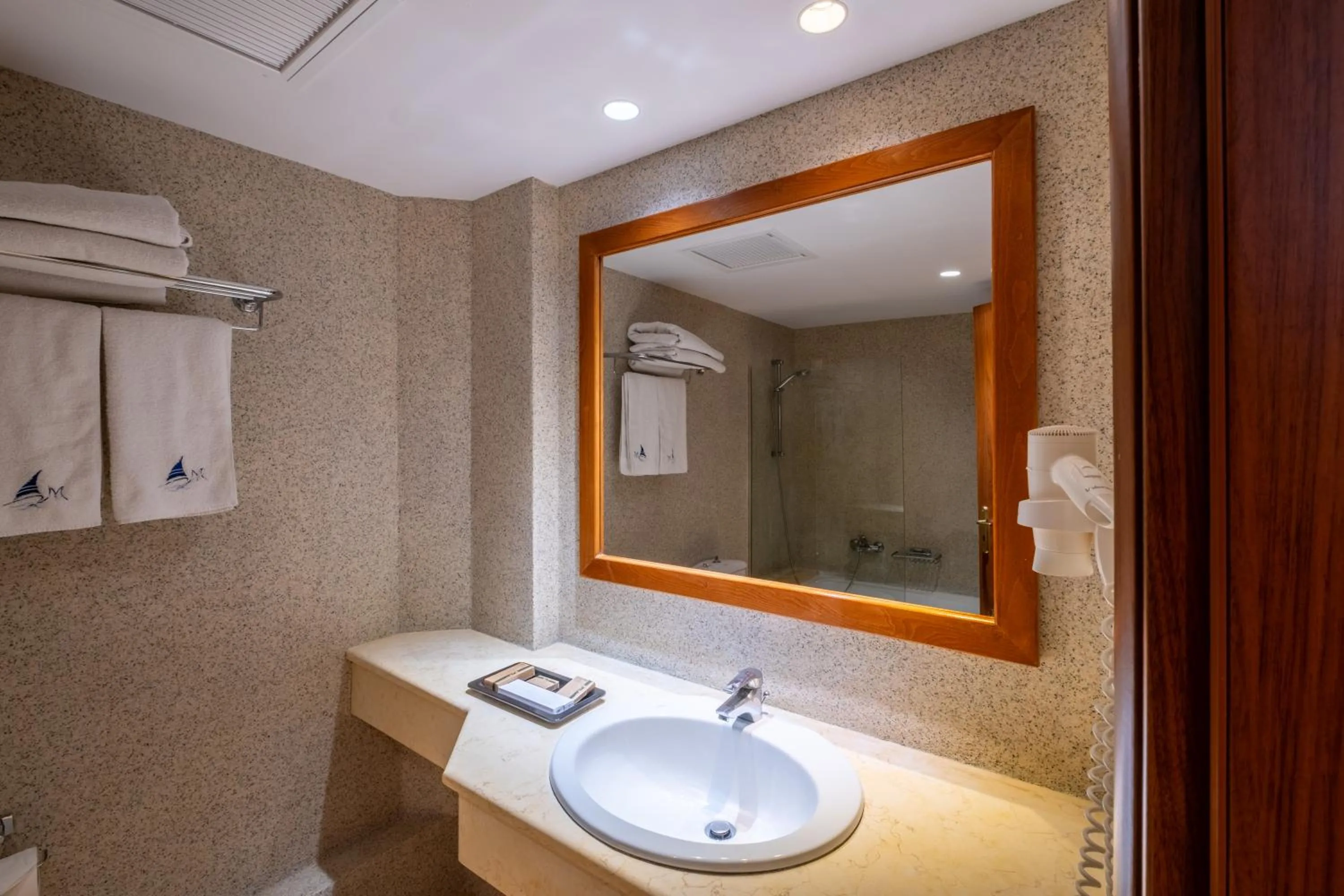 Bathroom in Mediterranean Beach Resort