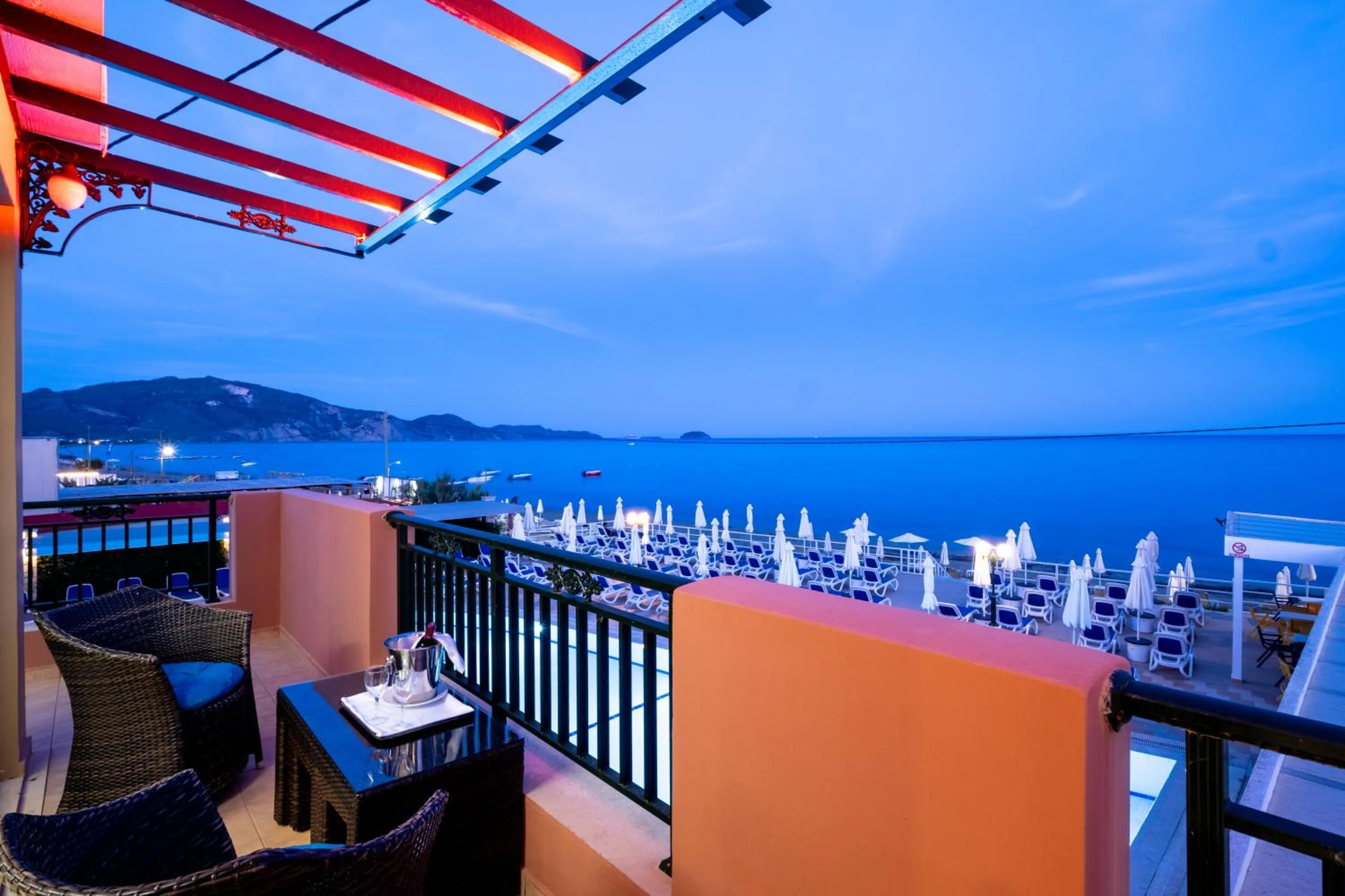 Natural landscape in Mediterranean Beach Resort