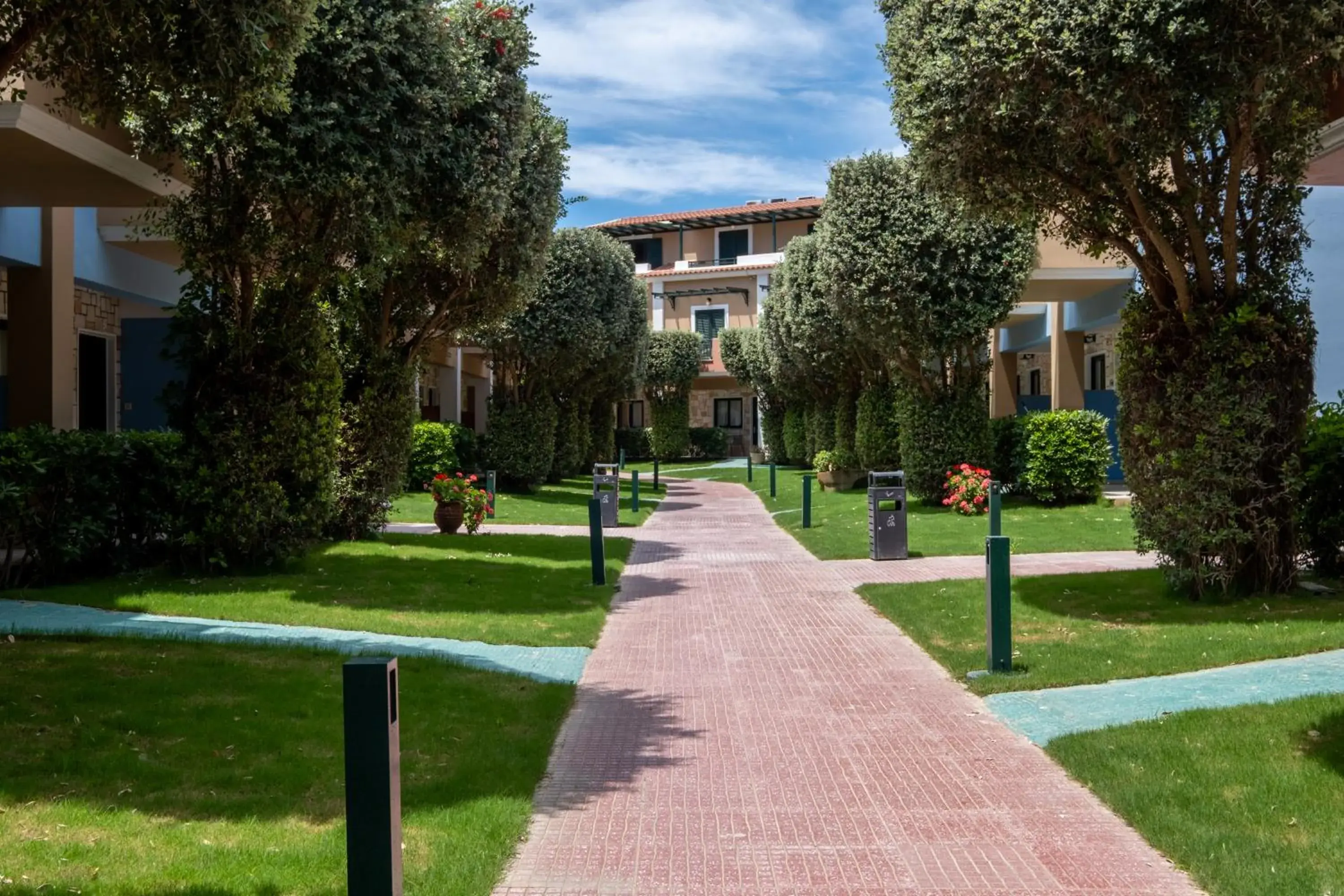 Property building in Mediterranean Beach Resort Property building in Mediterranean Beach Resort