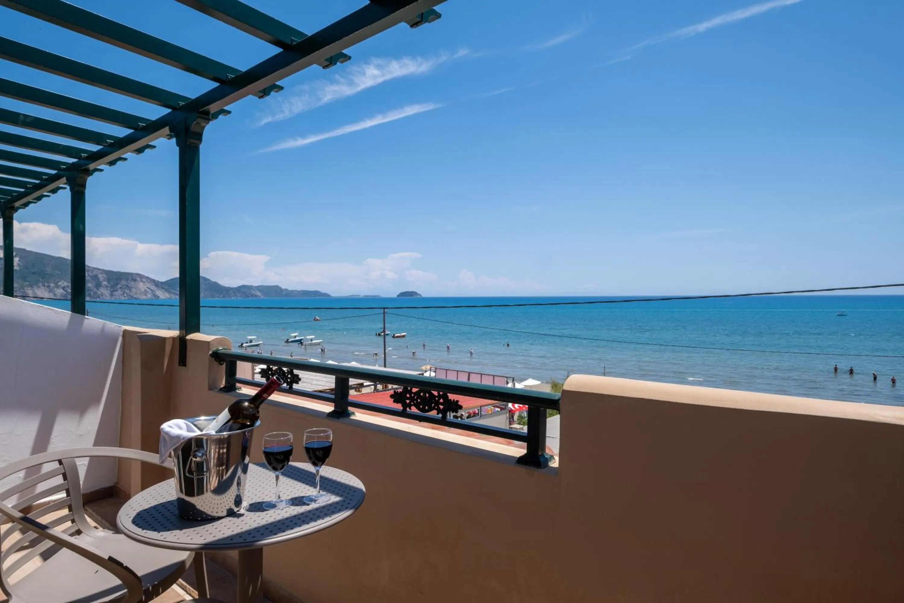 Natural landscape in Mediterranean Beach Resort