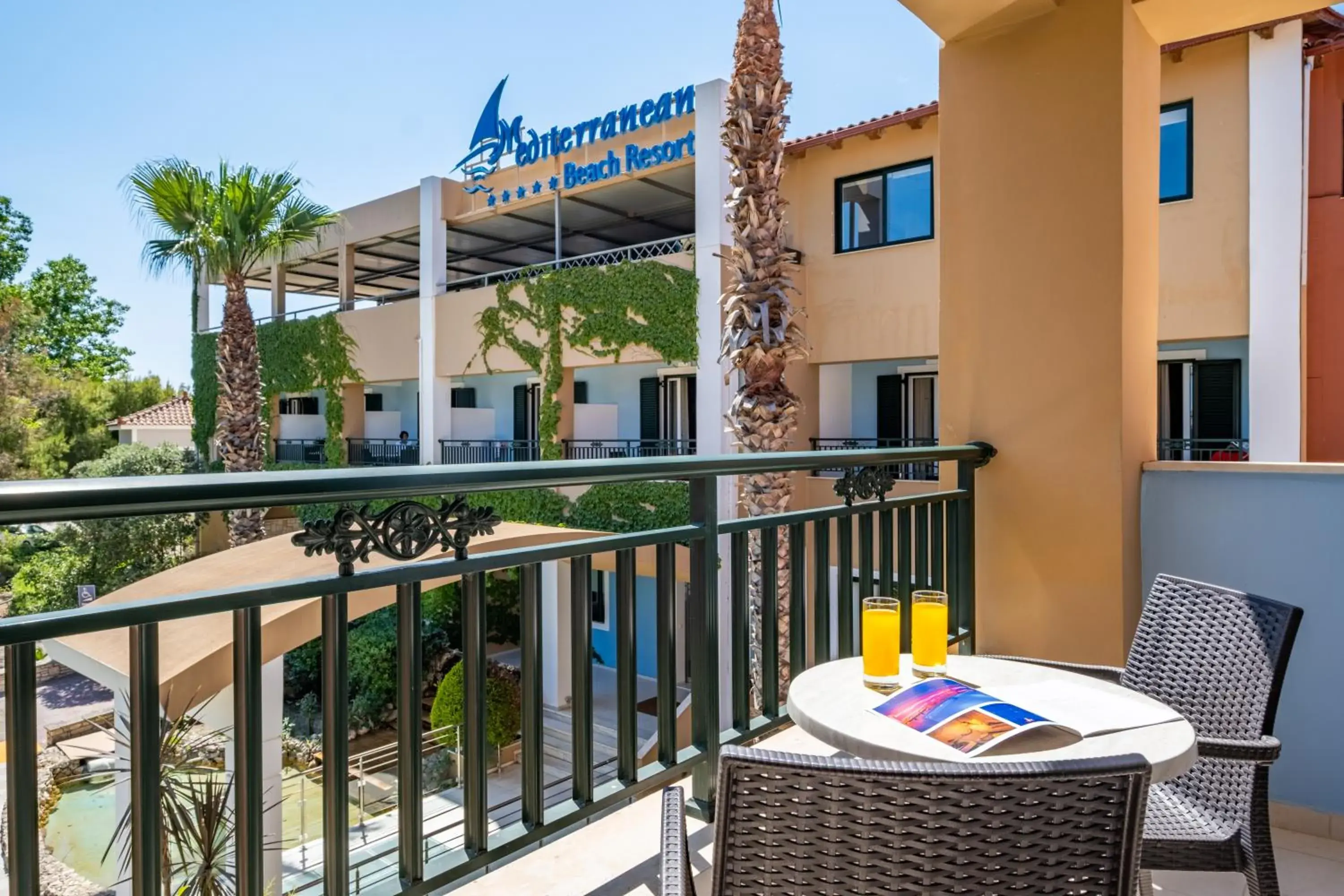 Property building in Mediterranean Beach Resort Property building in Mediterranean Beach Resort