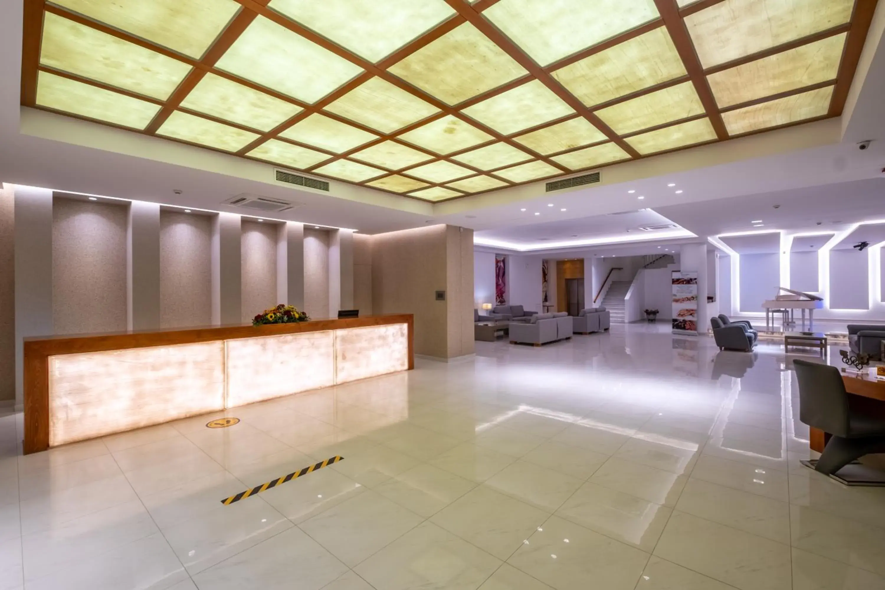 Lobby or reception in Mediterranean Beach Resort Lobby or reception in Mediterranean Beach Resort