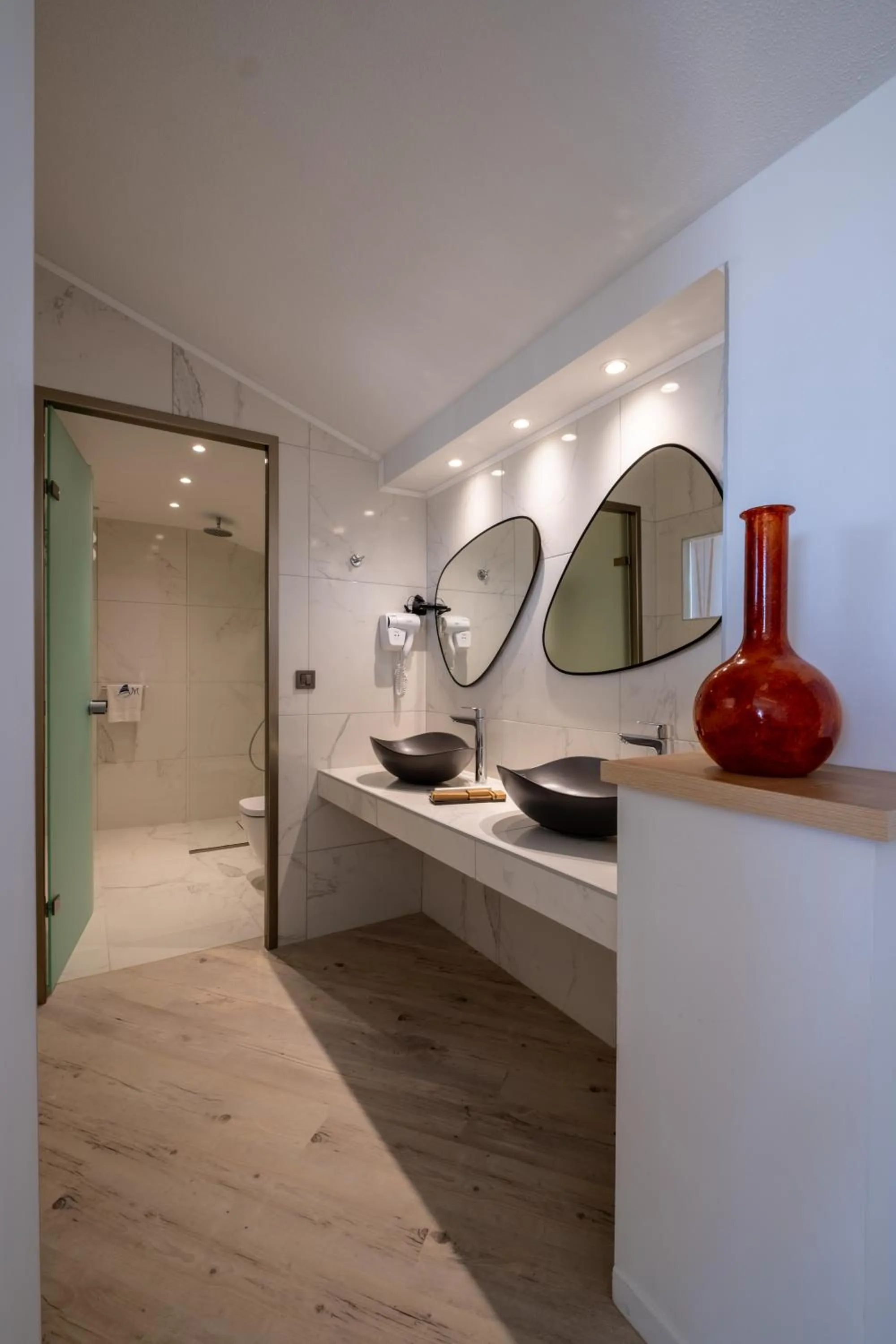 Bathroom in Mediterranean Beach Resort