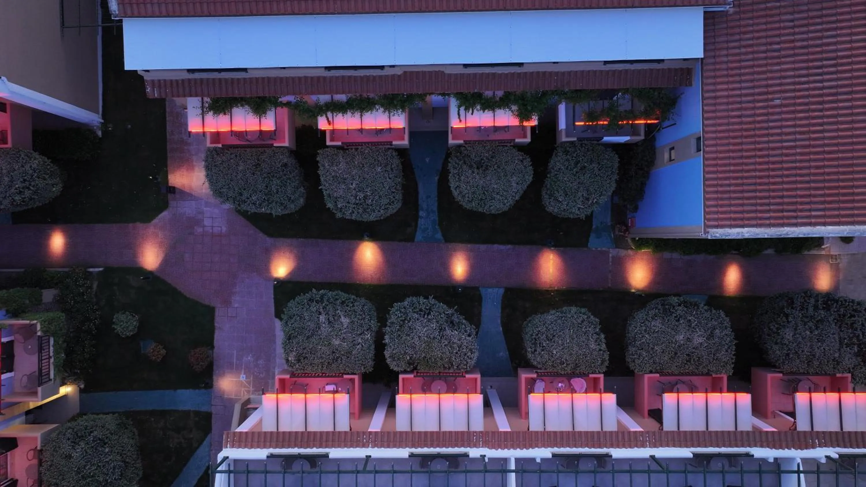 Property building in Mediterranean Beach Resort