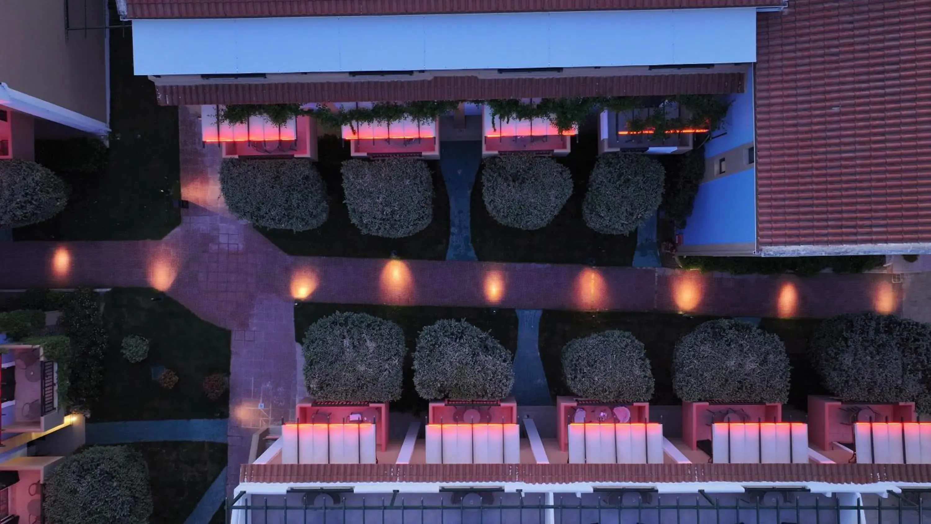 Property building in Mediterranean Beach Resort Property building in Mediterranean Beach Resort