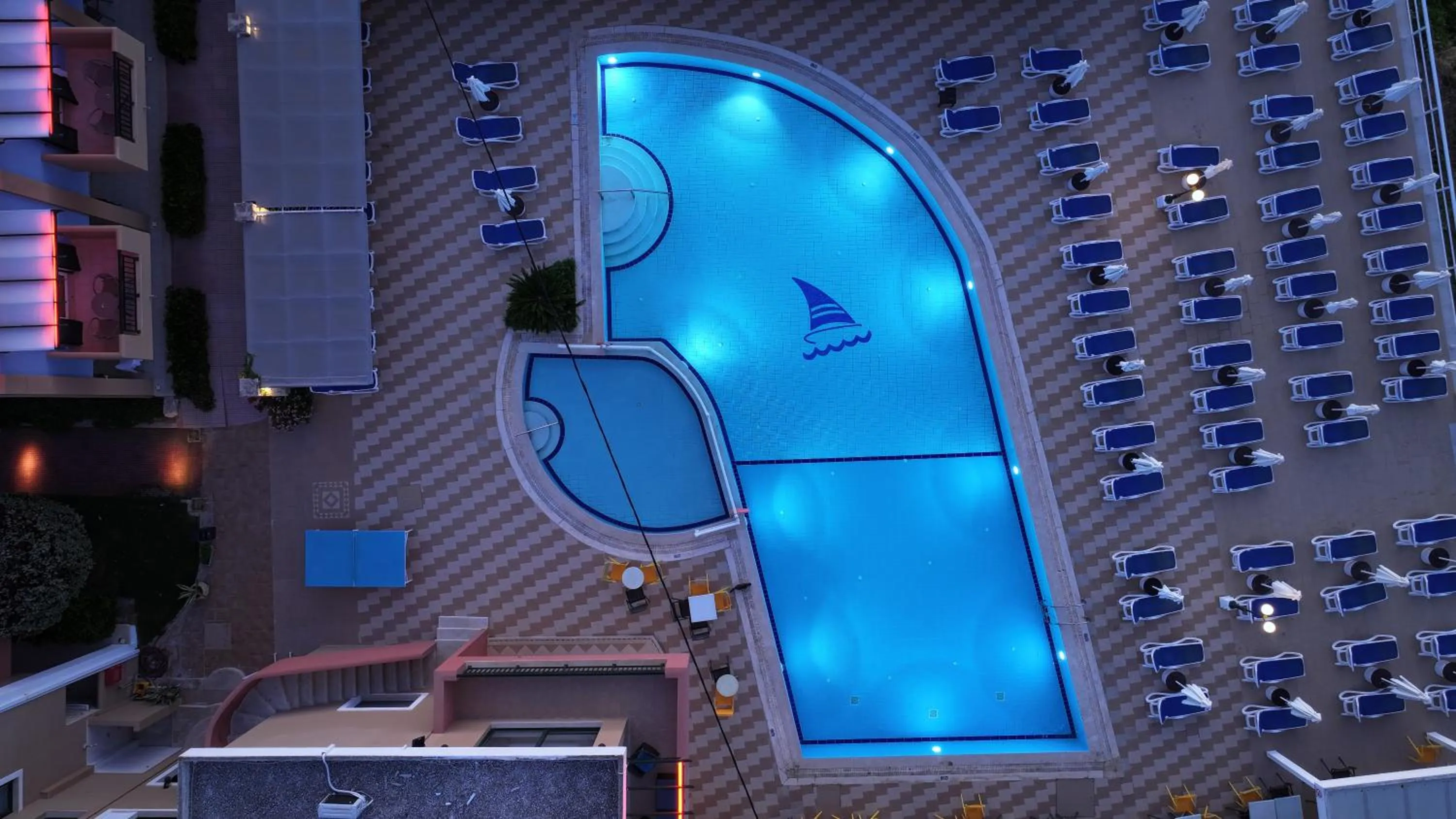 Swimming pool in Mediterranean Beach Resort