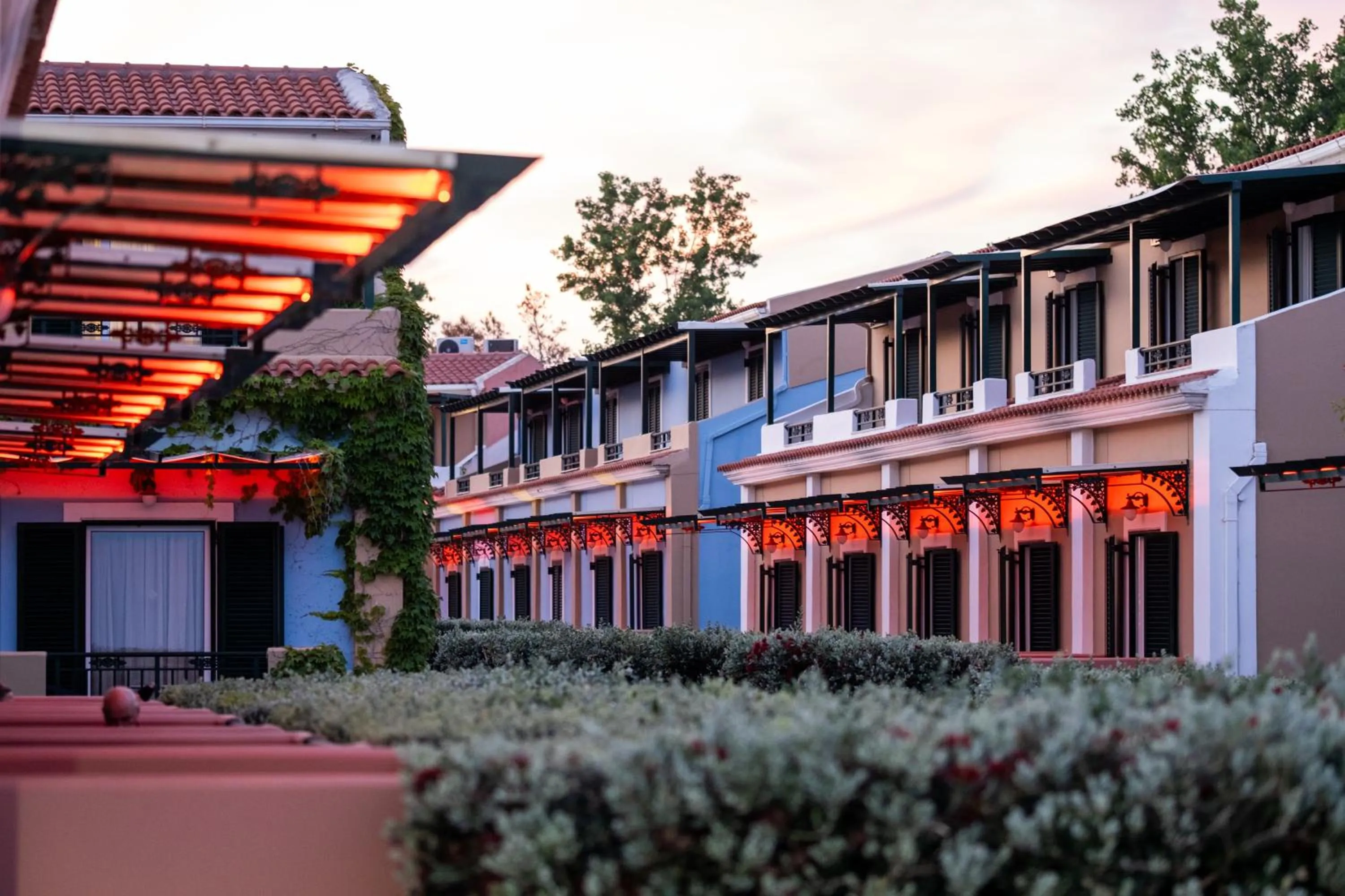 Property building in Mediterranean Beach Resort