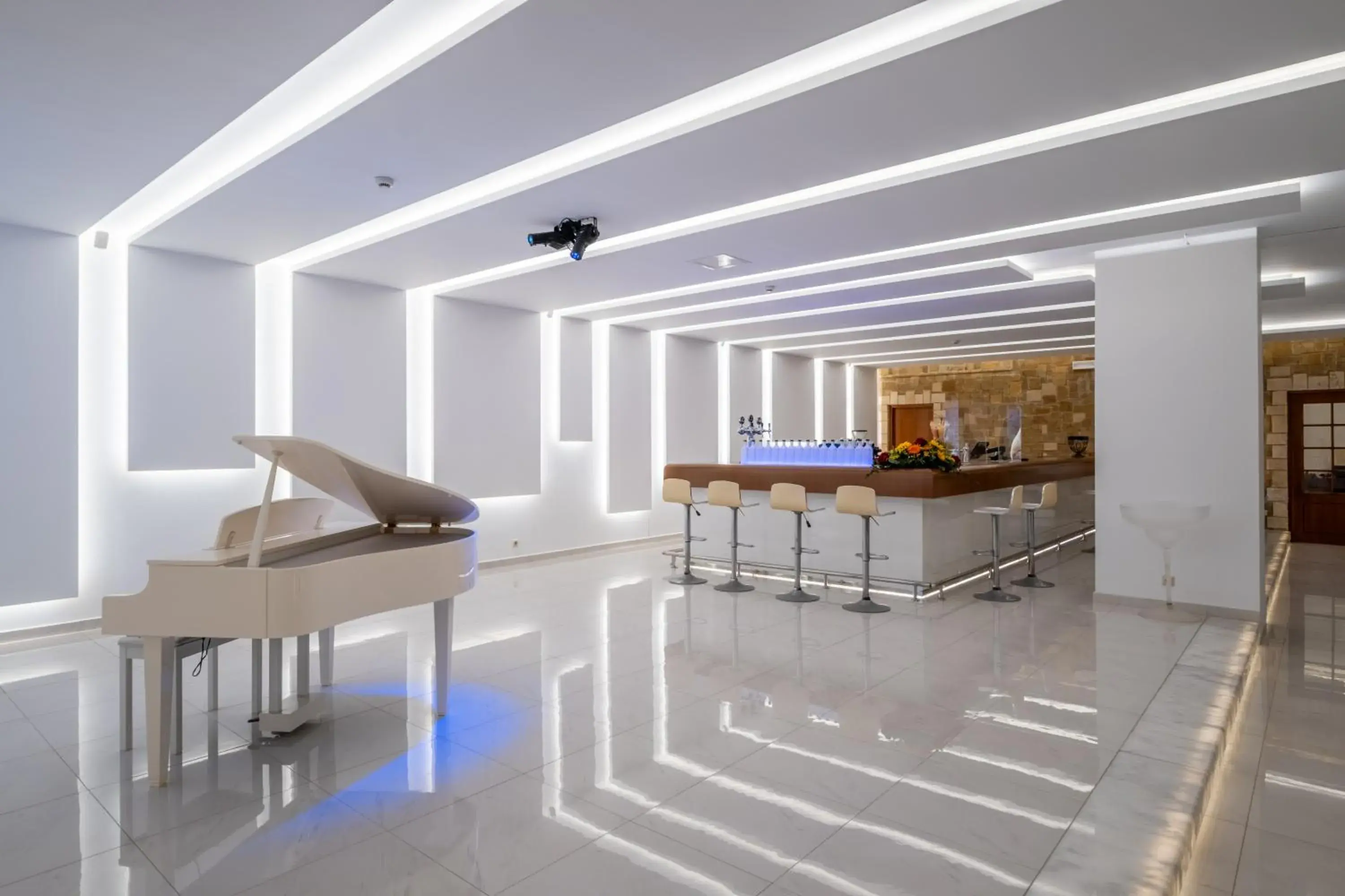 Lobby or reception in Mediterranean Beach Resort Lobby or reception in Mediterranean Beach Resort