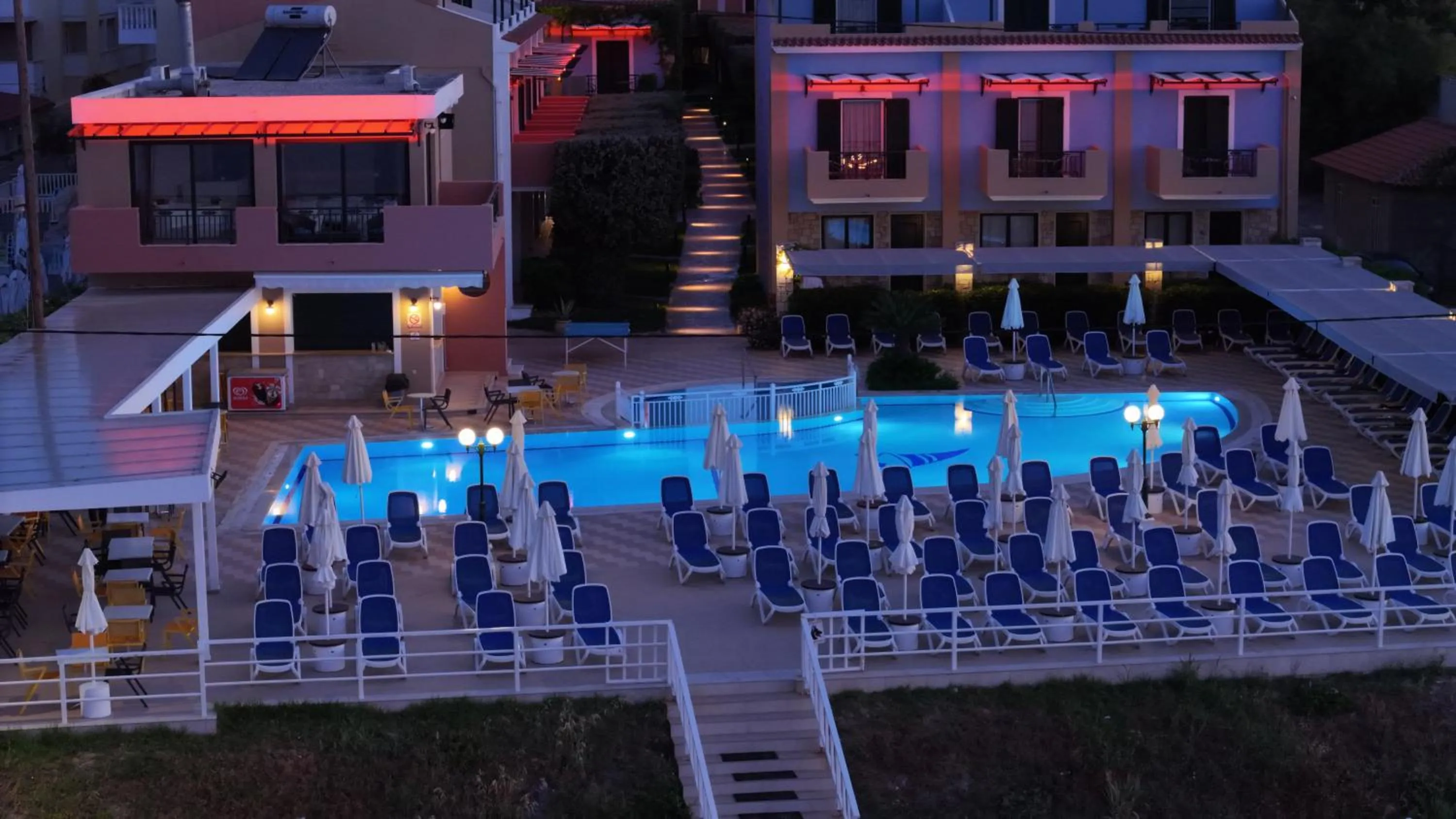 Property building in Mediterranean Beach Resort